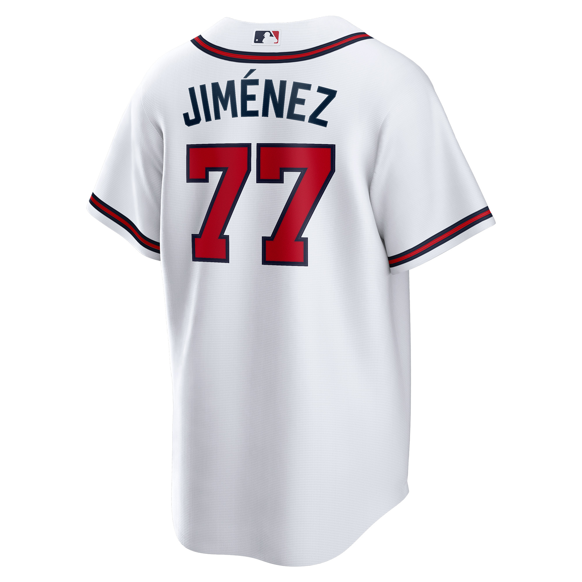 Joe Jiménez Atlanta Braves Nike Home Replica Player Jersey – White