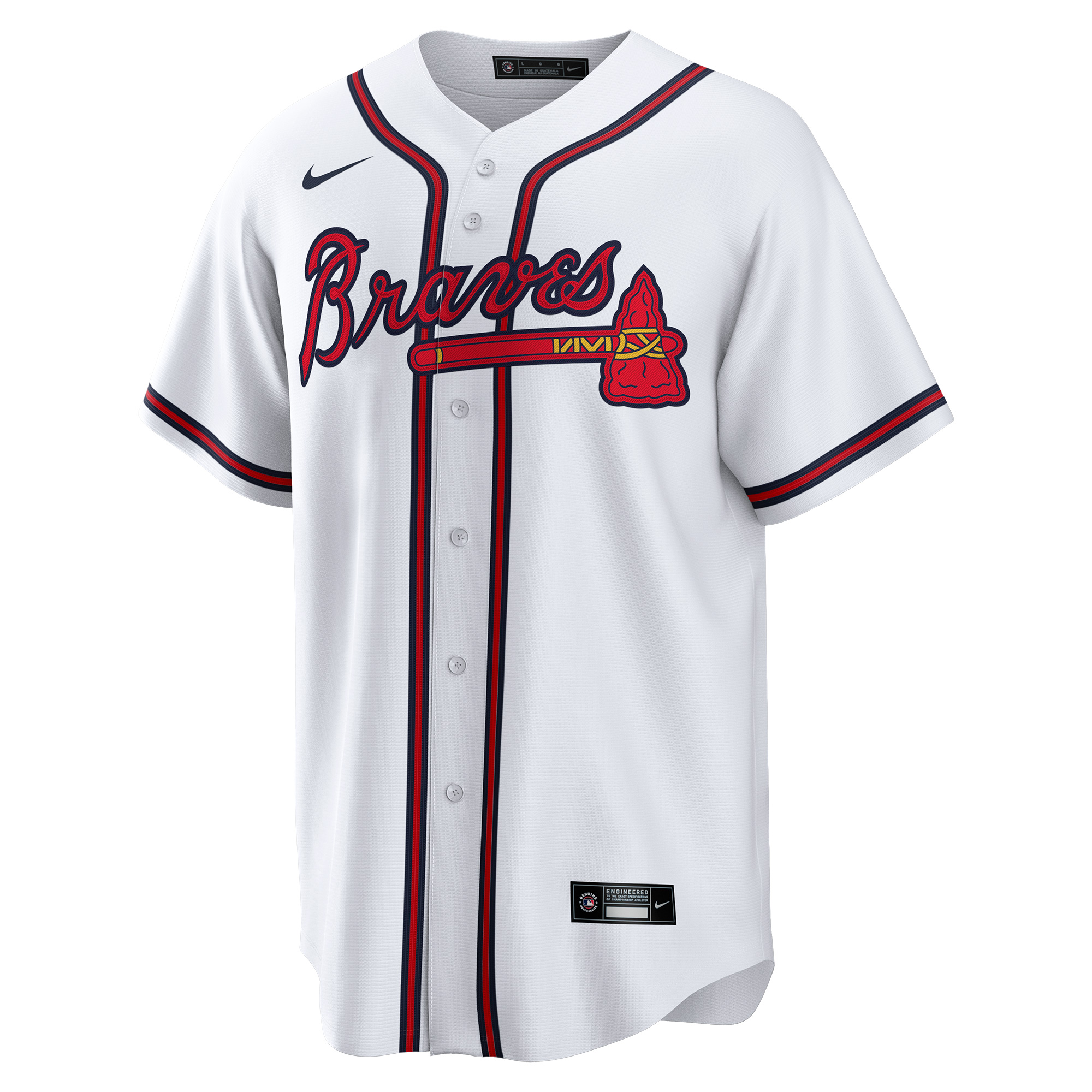 Joe Jiménez Atlanta Braves Nike Home Replica Player Jersey – White