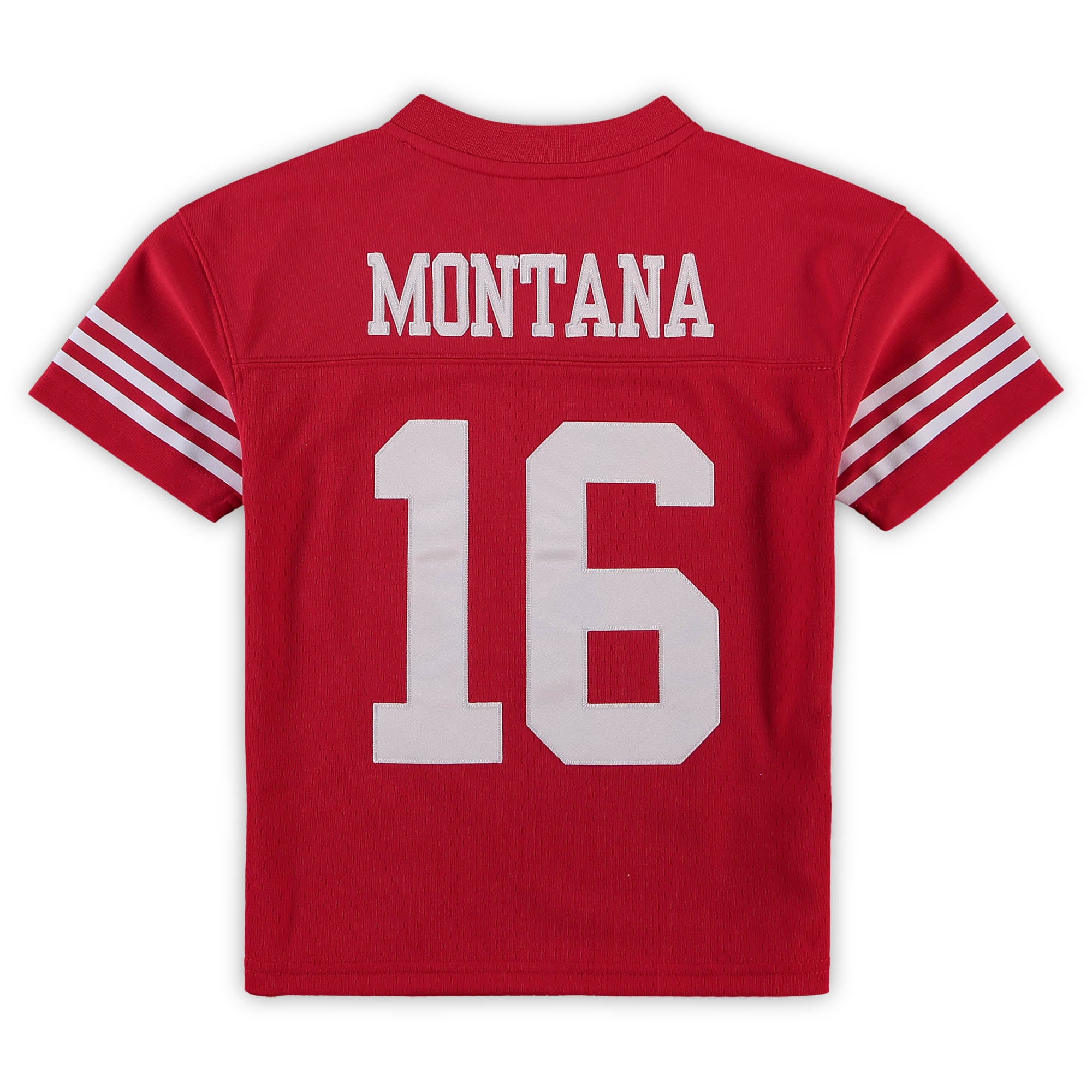 Joe Montana San Francisco 49ers Mitchell & Ness Preschool 1990 Retired Player Legacy Jersey – Scarlet Clowdercats
