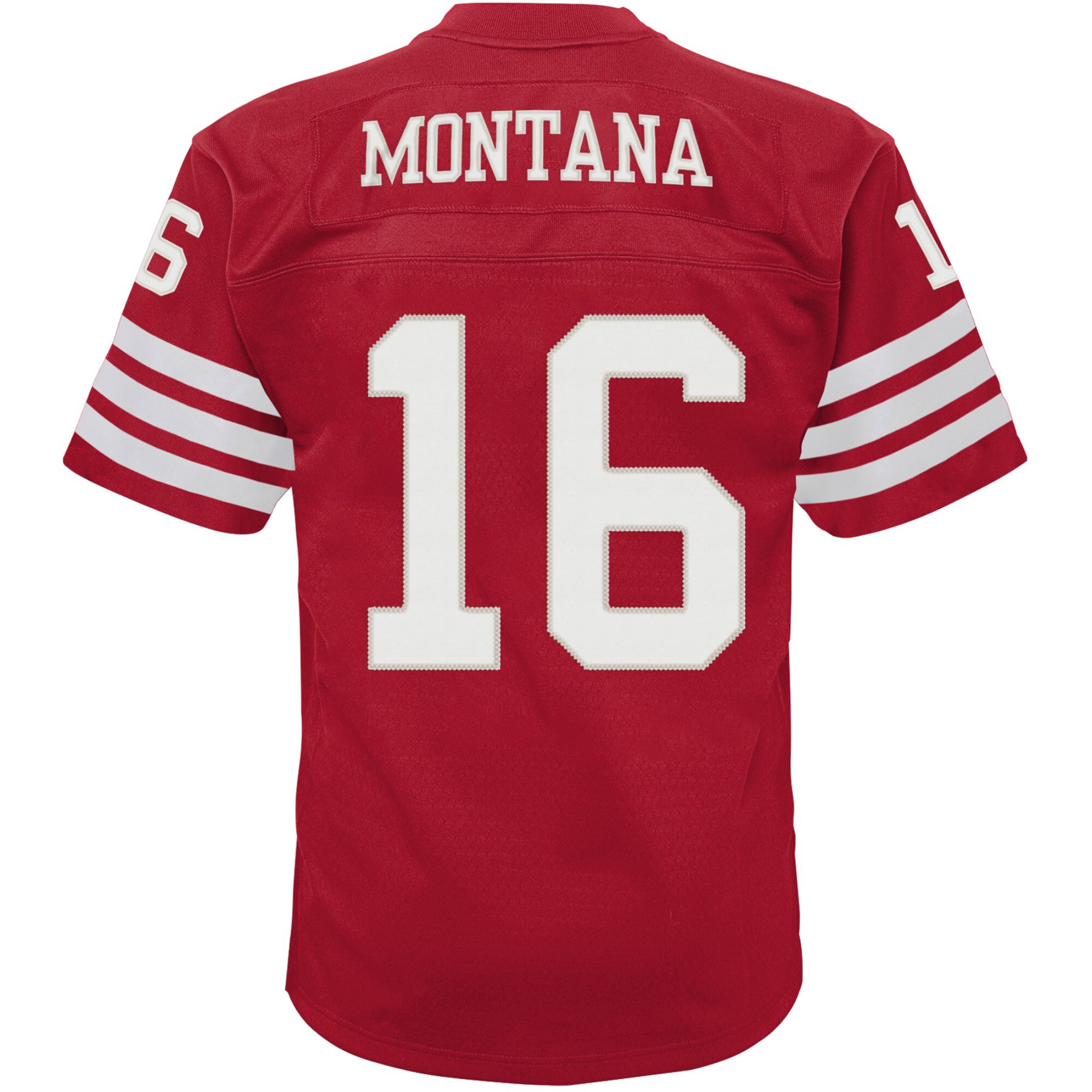 Joe Montana San Francisco 49ers Mitchell & Ness Toddler 1990 Retired Legacy Jersey – Scarlet Clowdercats