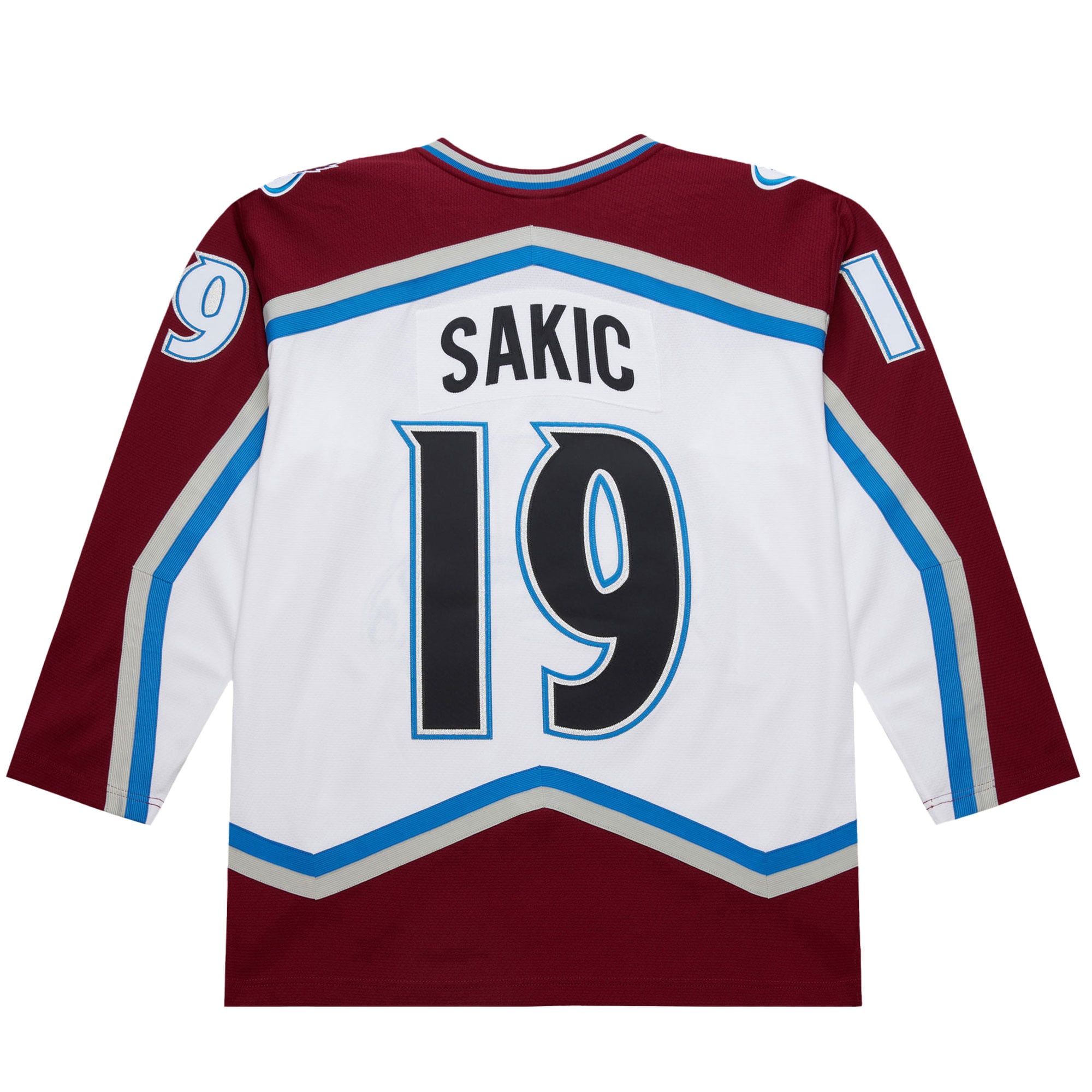 Joe Sakic Colorado Avalanche 2000-01 Power Play Jersey – White Clowdercats