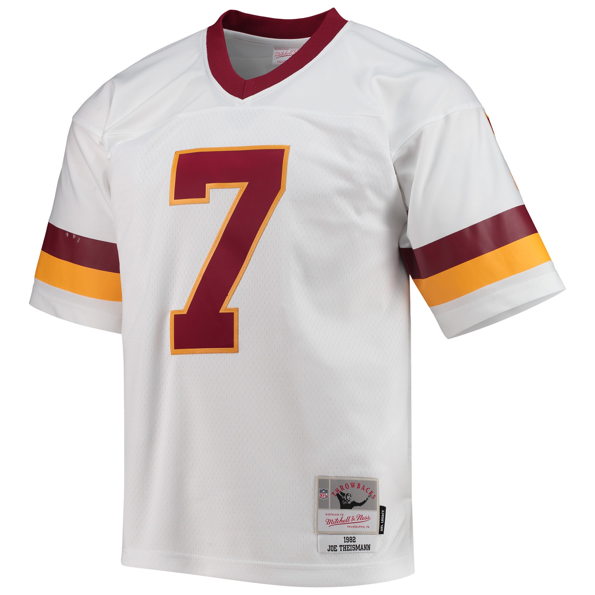Joe Theismann Washington Football Team Mitchell & Ness Legacy Replica Jersey – White Clowdercats