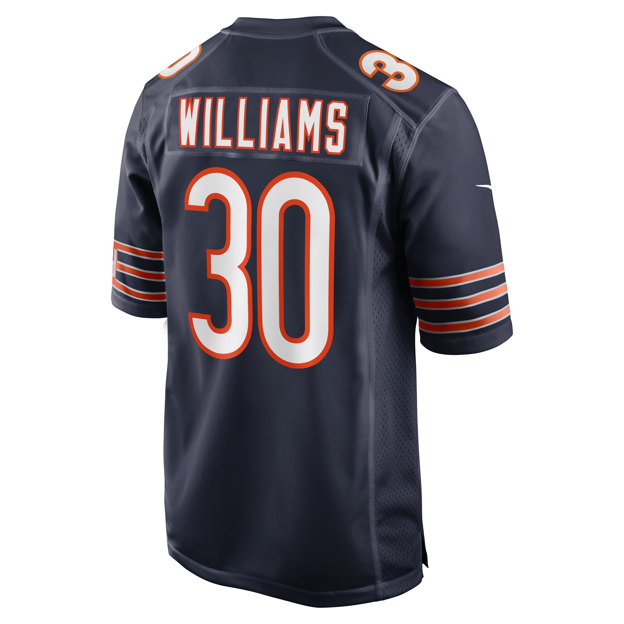 Joejuan Williams Chicago Bears Nike Game Jersey – Navy Clowdercats