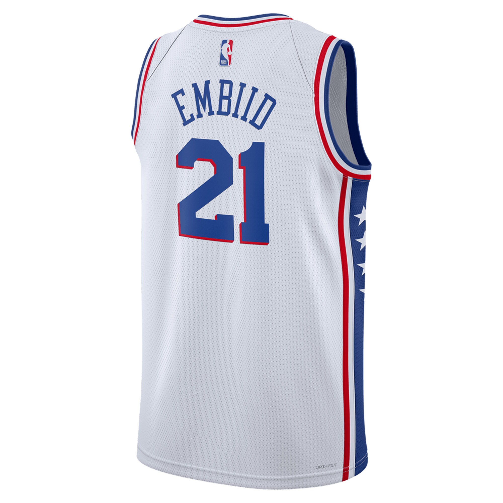 Joel Embiid Philadelphia 76ers Nike Unisex Swingman Jersey – Association Edition – White Clowdercats