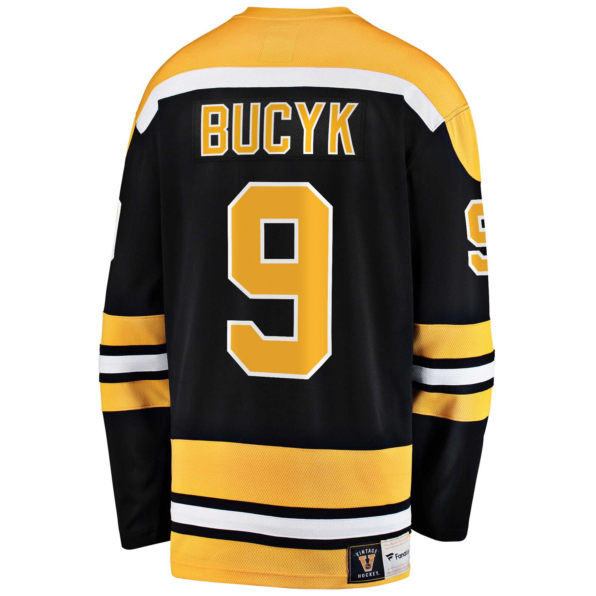 John Bucyk Boston Bruins Fanatics Premier Breakaway Retired Player Jersey – Black Clowdercats