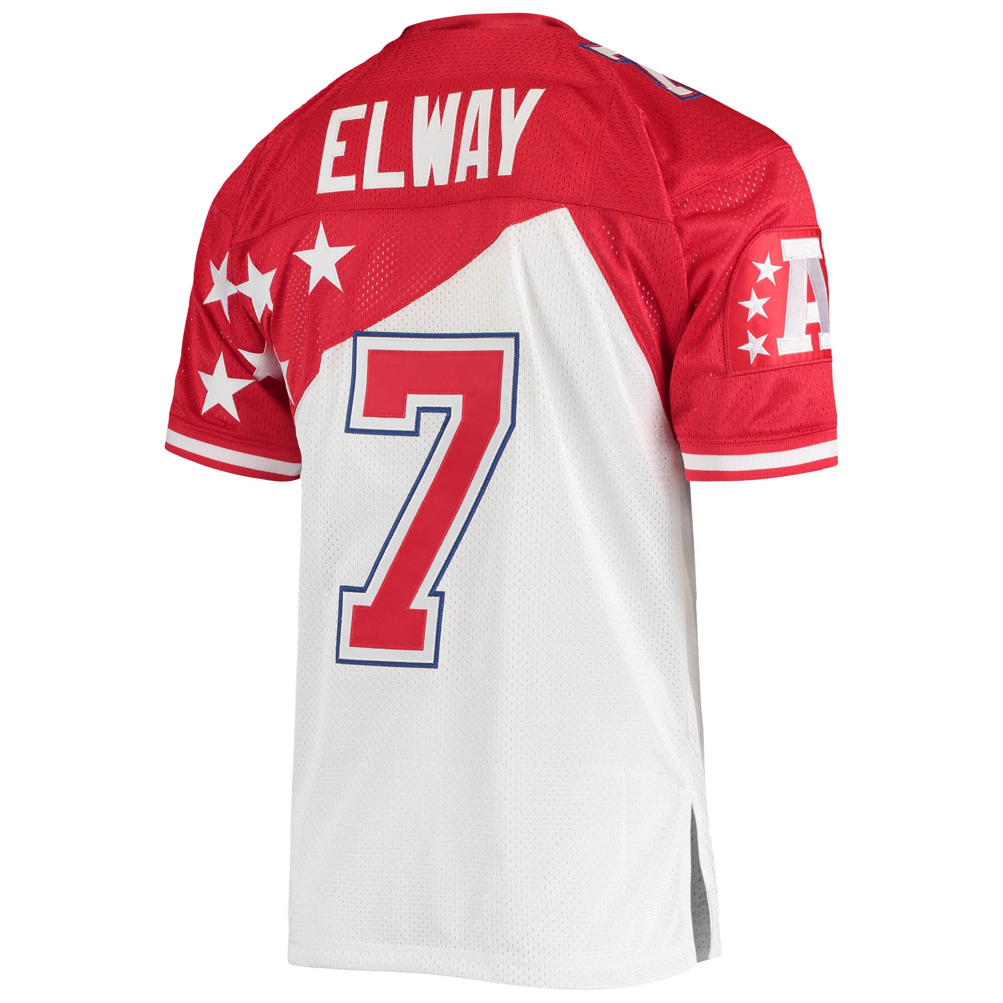 John Elway AFC Mitchell & Ness 1995 Pro Bowl Authentic Jersey – White/Red Clowdercats