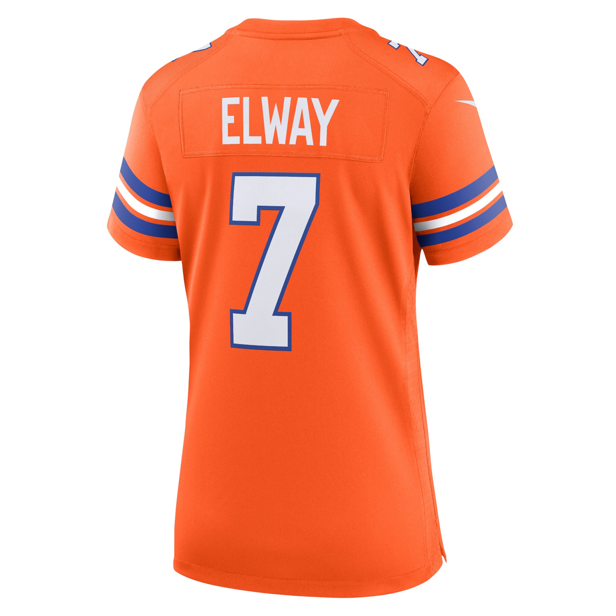 John Elway Denver Broncos Nike Women’s Mile High Collection 1977 Throwback Player Game Jersey – Orange Clowdercats
