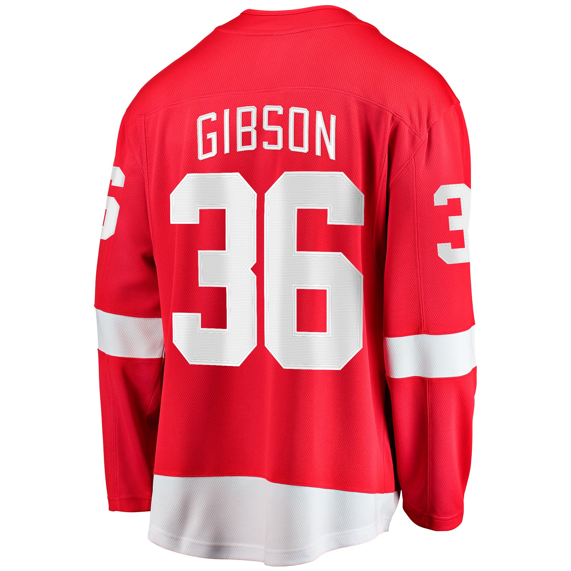 John Gibson Detroit Red Wings Fanatics Home Breakaway Jersey – Red Clowdercats