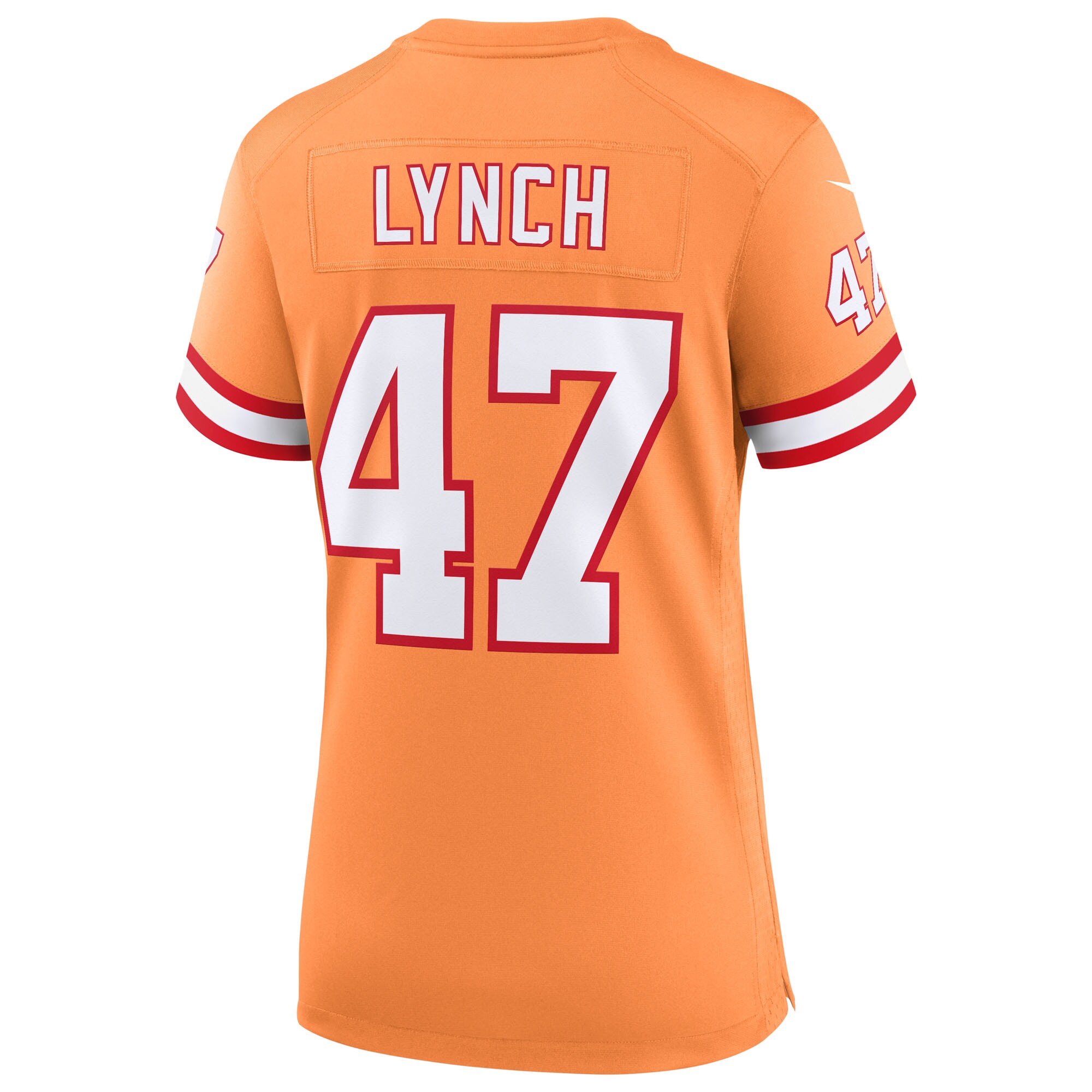 John Lynch Tampa Bay Buccaneers Nike Women’s 50th Season Game Jersey – Creamsicle Clowdercats