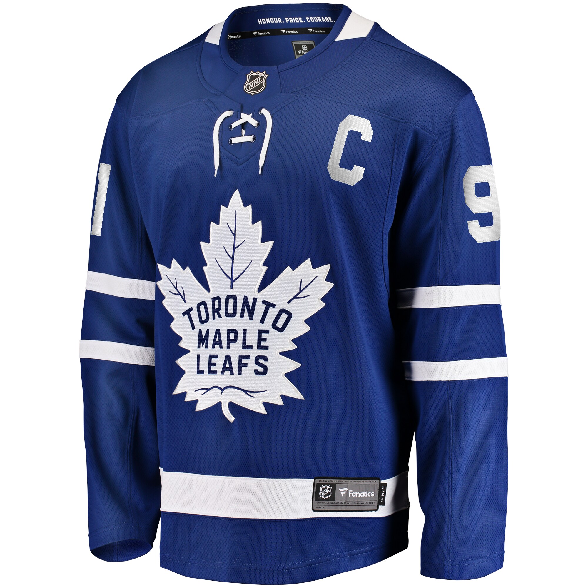 John Tavares Toronto Maple Leafs Fanatics Captain Patch Home Breakaway Jersey – Blue Clowdercats