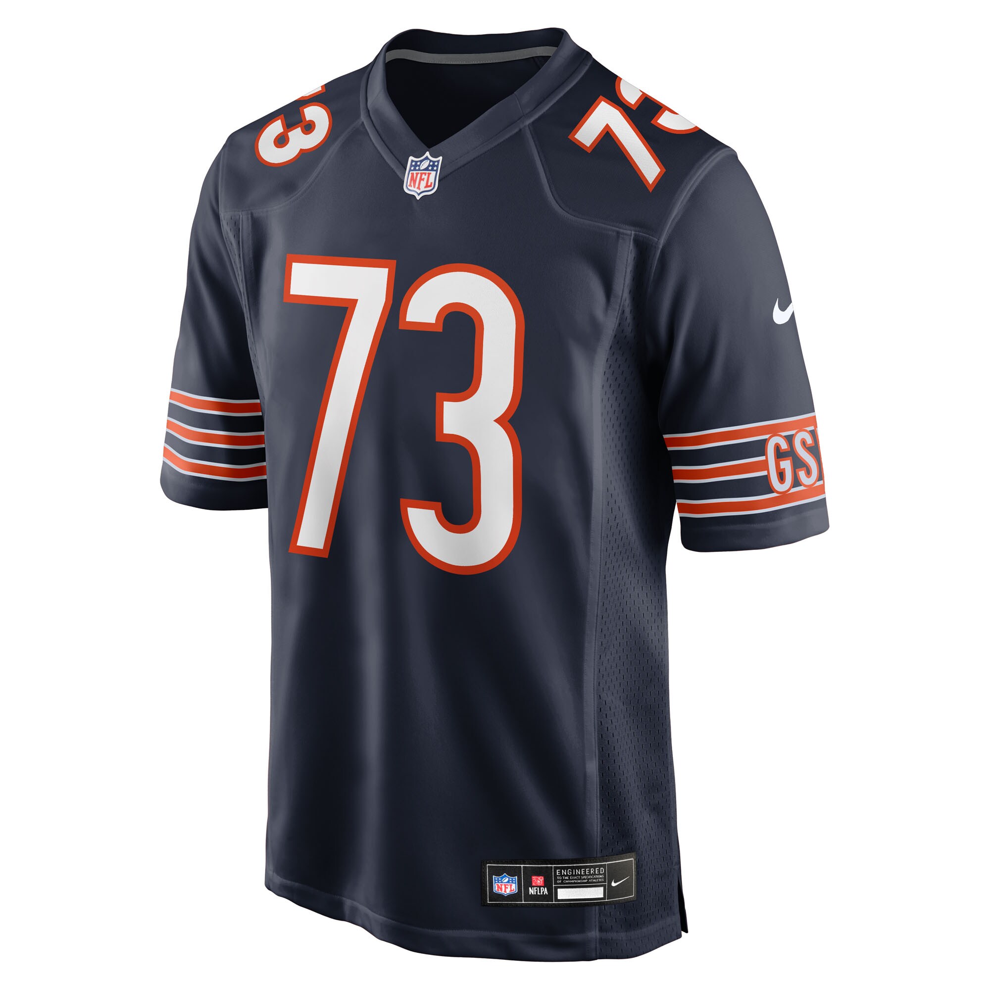 Jonah Jackson Chicago Bears Nike Team Game Jersey – Navy Clowdercats