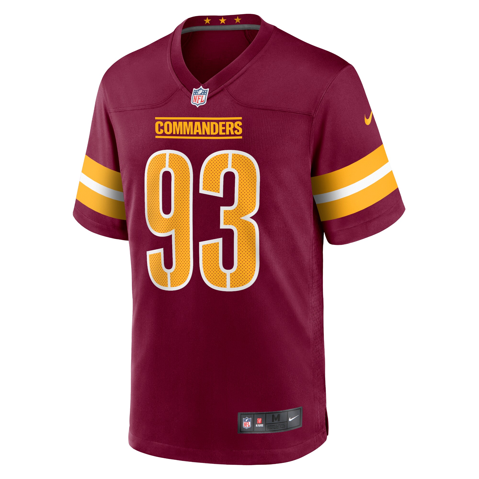 Jonathan Allen Washington Commanders Nike Youth Game Jersey – Burgundy Clowdercats