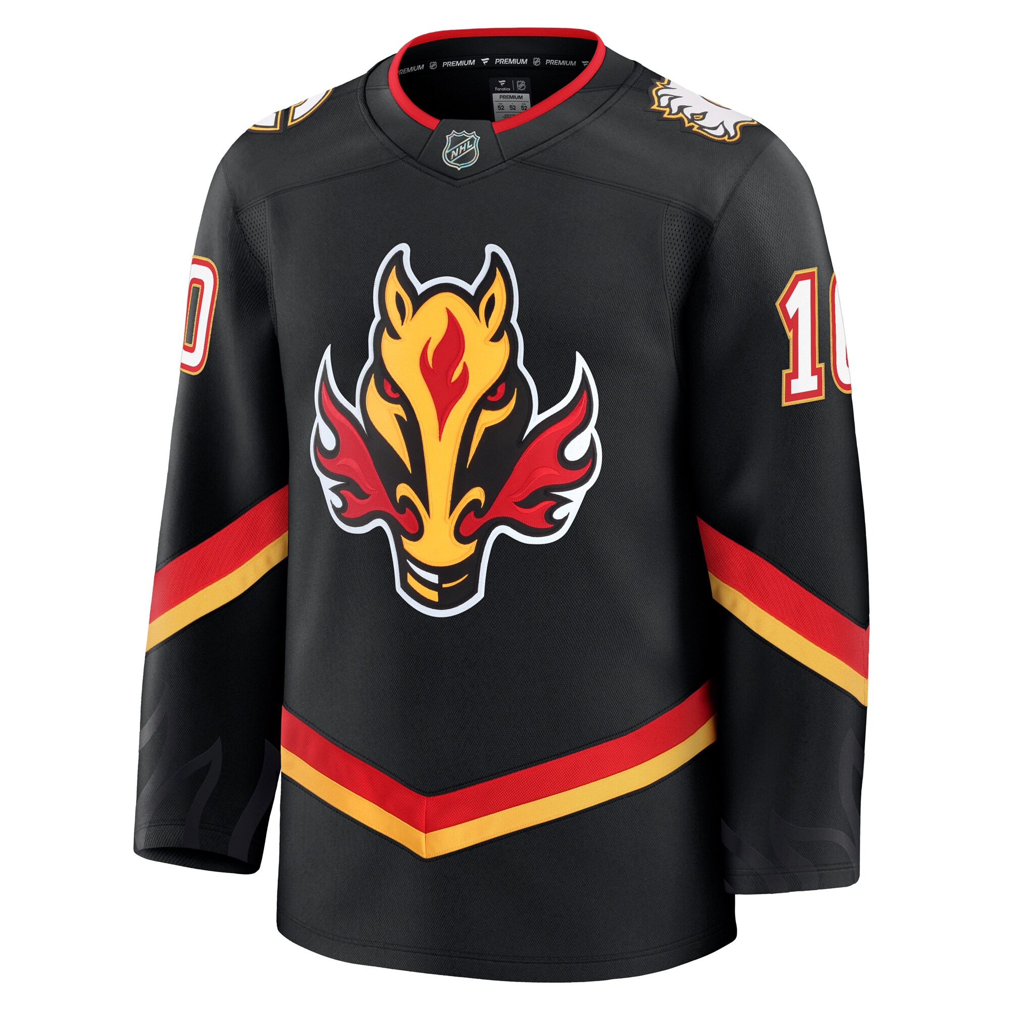 Jonathan Huberdeau Calgary Flames Fanatics Alternate Premium Jersey – Black Clowdercats