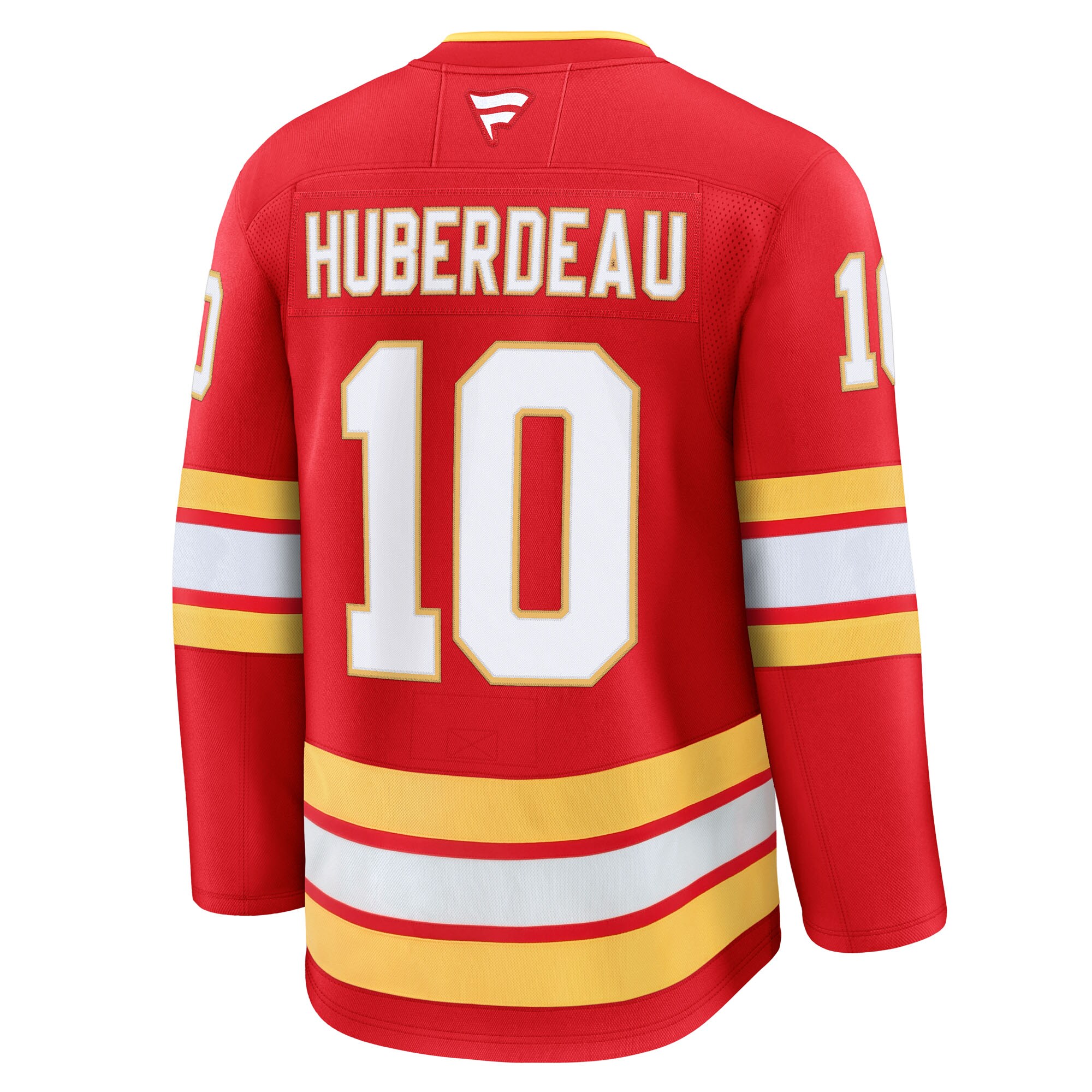 Jonathan Huberdeau Calgary Flames Fanatics Home Premium Jersey – Red Clowdercats