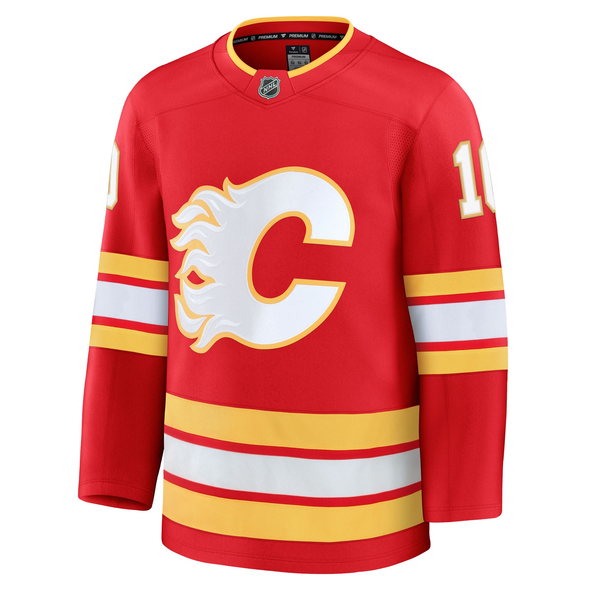 Jonathan Huberdeau Calgary Flames Fanatics Home Premium Jersey – Red Clowdercats