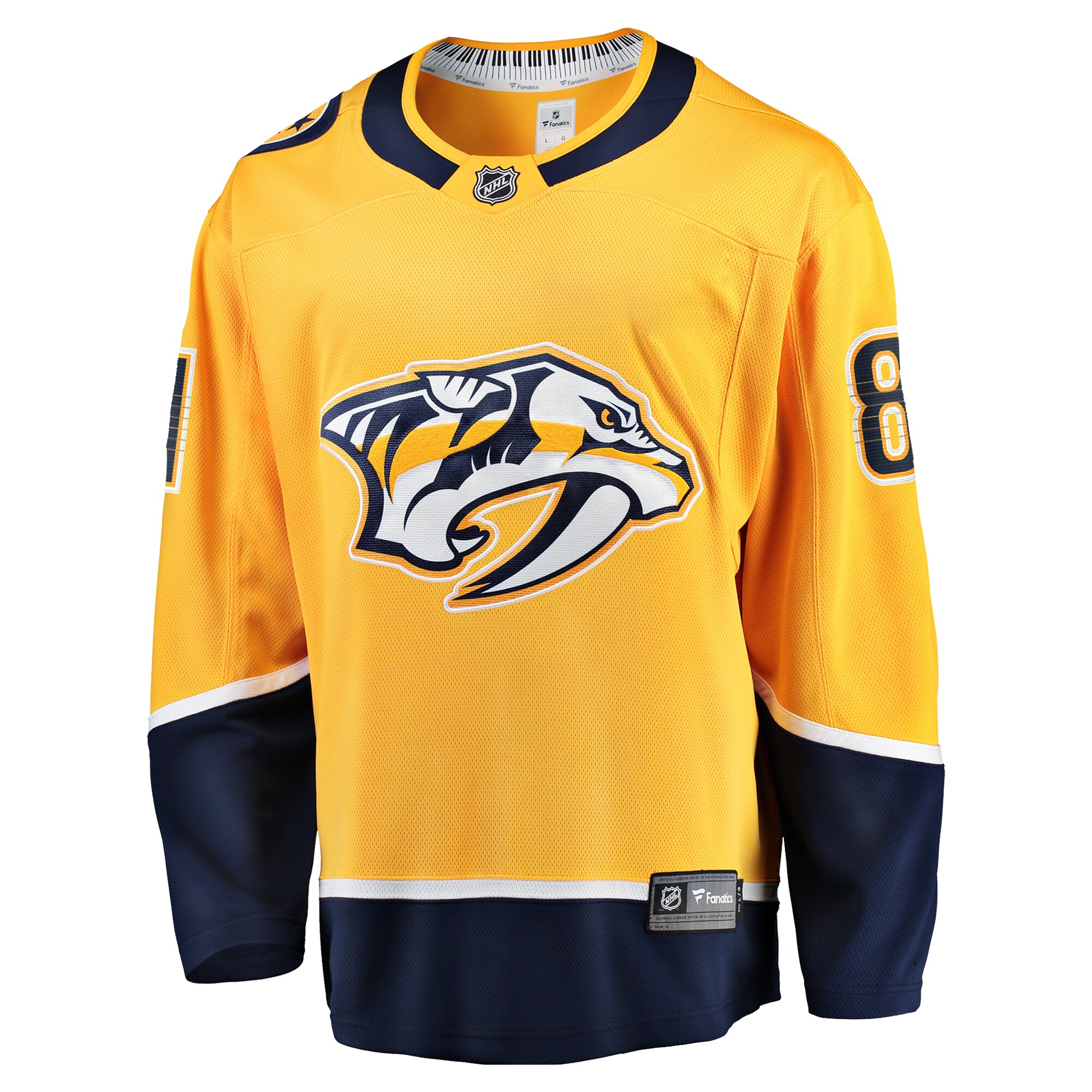 Jonathan Marchessault Nashville Predators Fanatics Home Premier Breakaway Player Jersey – Gold Clowdercats