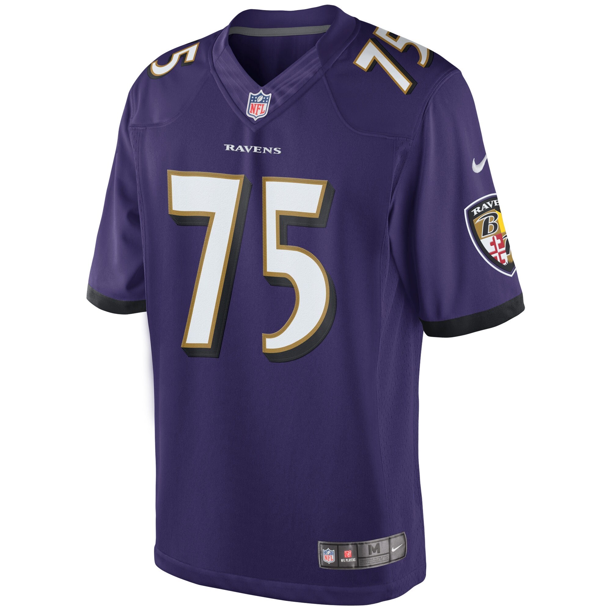 Jonathan Ogden Baltimore Ravens Nike Retired Player Limited Jersey – Purple Clowdercats