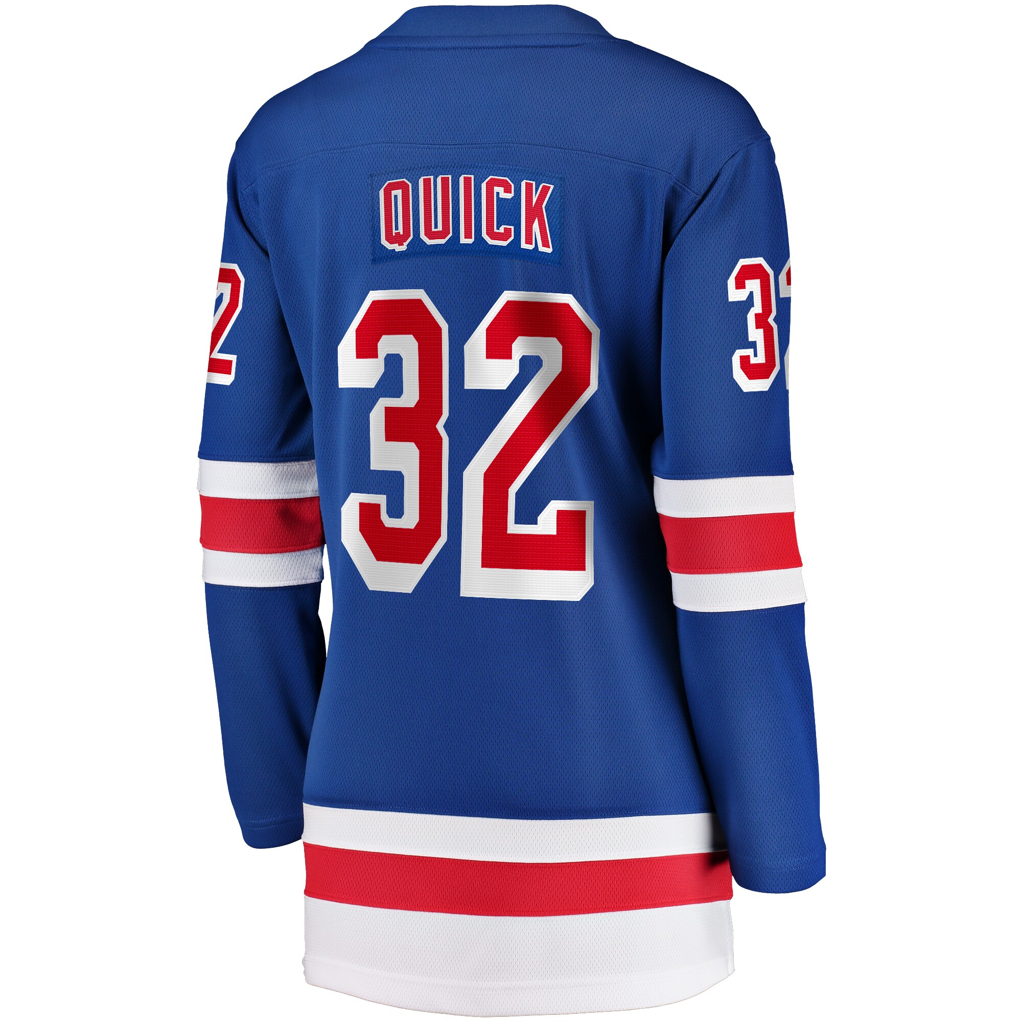Jonathan Quick New York Rangers Fanatics Women’s Home Breakaway Player Jersey – Blue Clowdercats