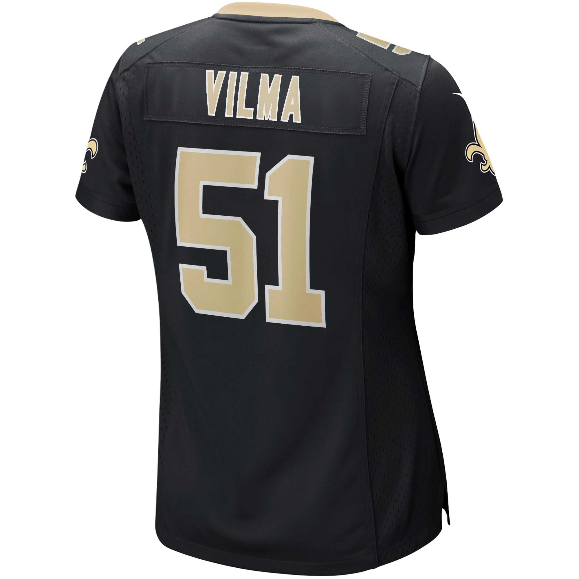 Jonathan Vilma New Orleans Saints Nike Women’s Game Retired Player Jersey – Black Clowdercats