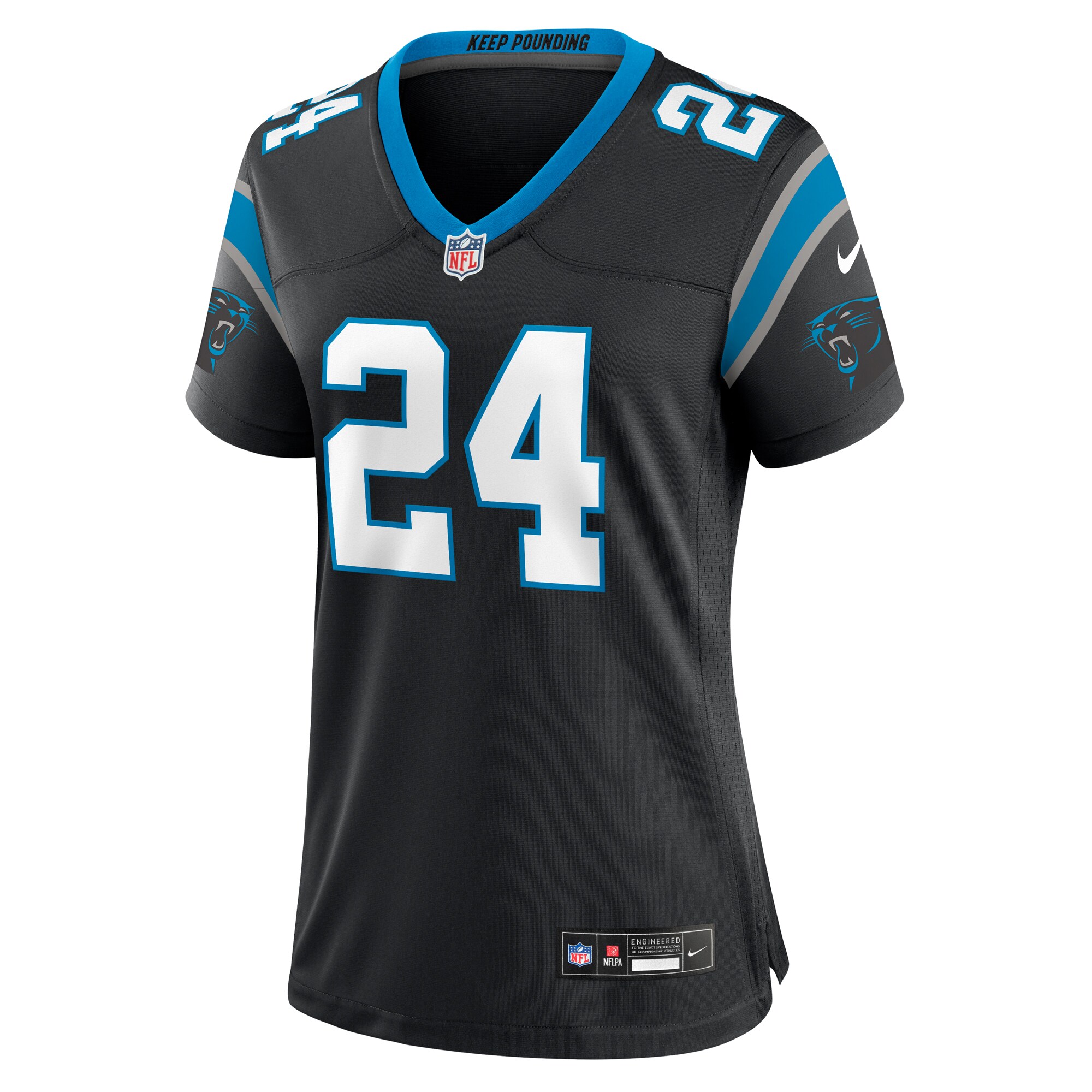 Jonathon Brooks Carolina Panthers Nike Women’s Game Jersey – Black Clowdercats