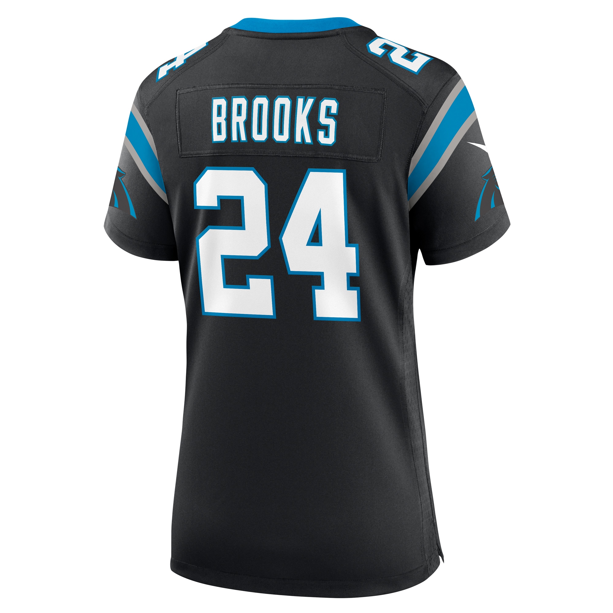 Jonathon Brooks Carolina Panthers Nike Women’s Game Jersey – Black Clowdercats