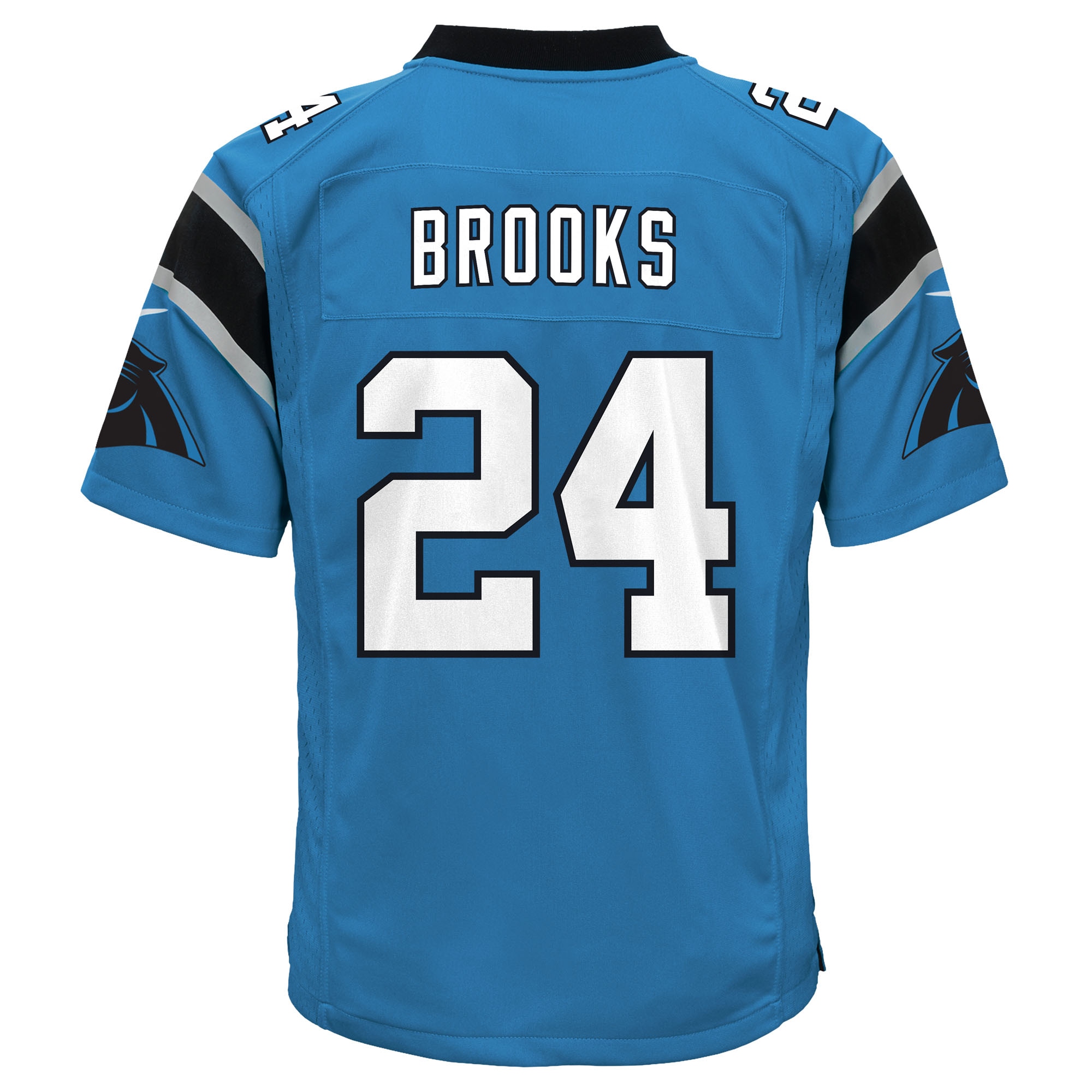 Jonathon Brooks Carolina Panthers Nike Youth Game Jersey – Blue Clowdercats