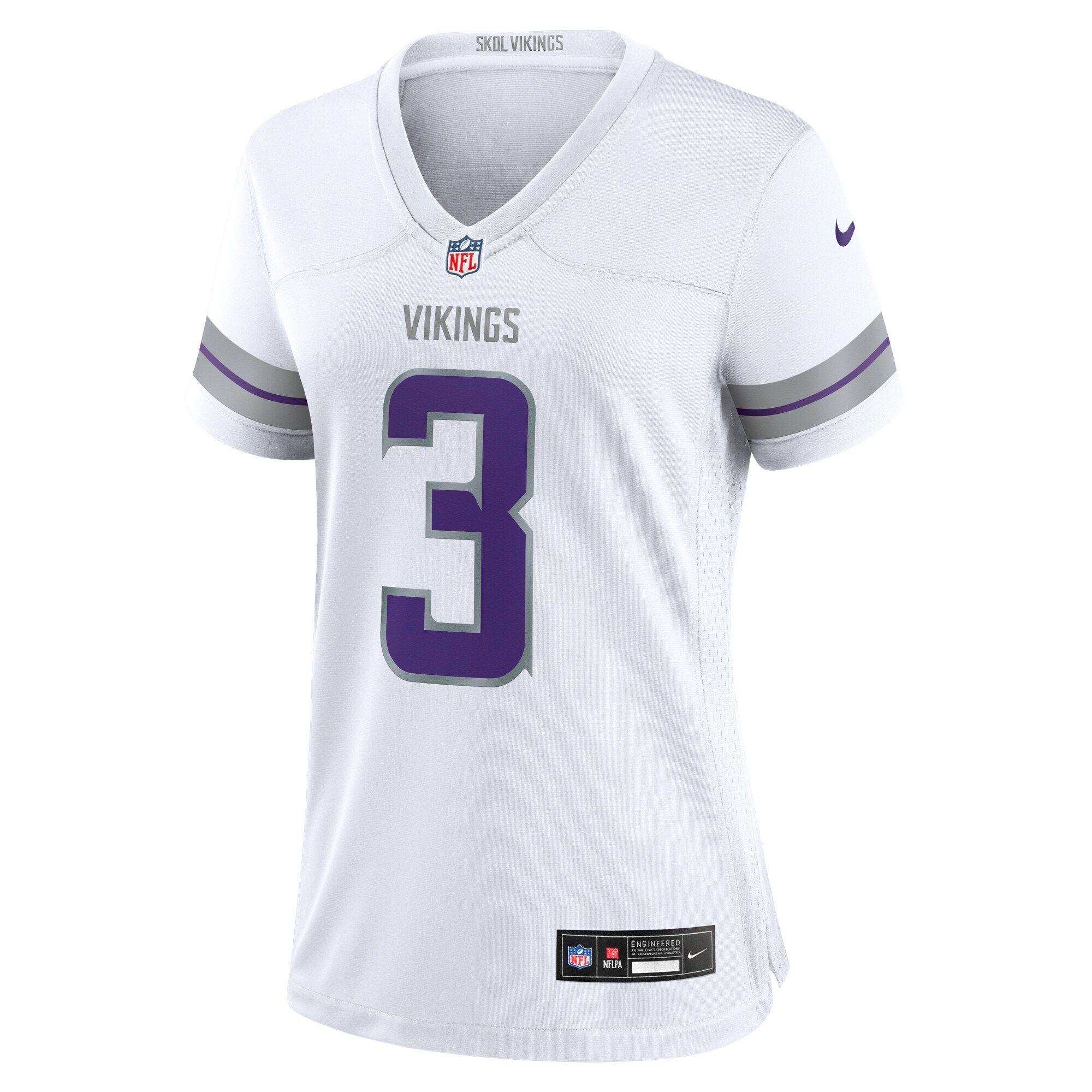 Jordan Addison Minnesota Vikings Nike Women’s Alternate Game Player Jersey – White Clowdercats