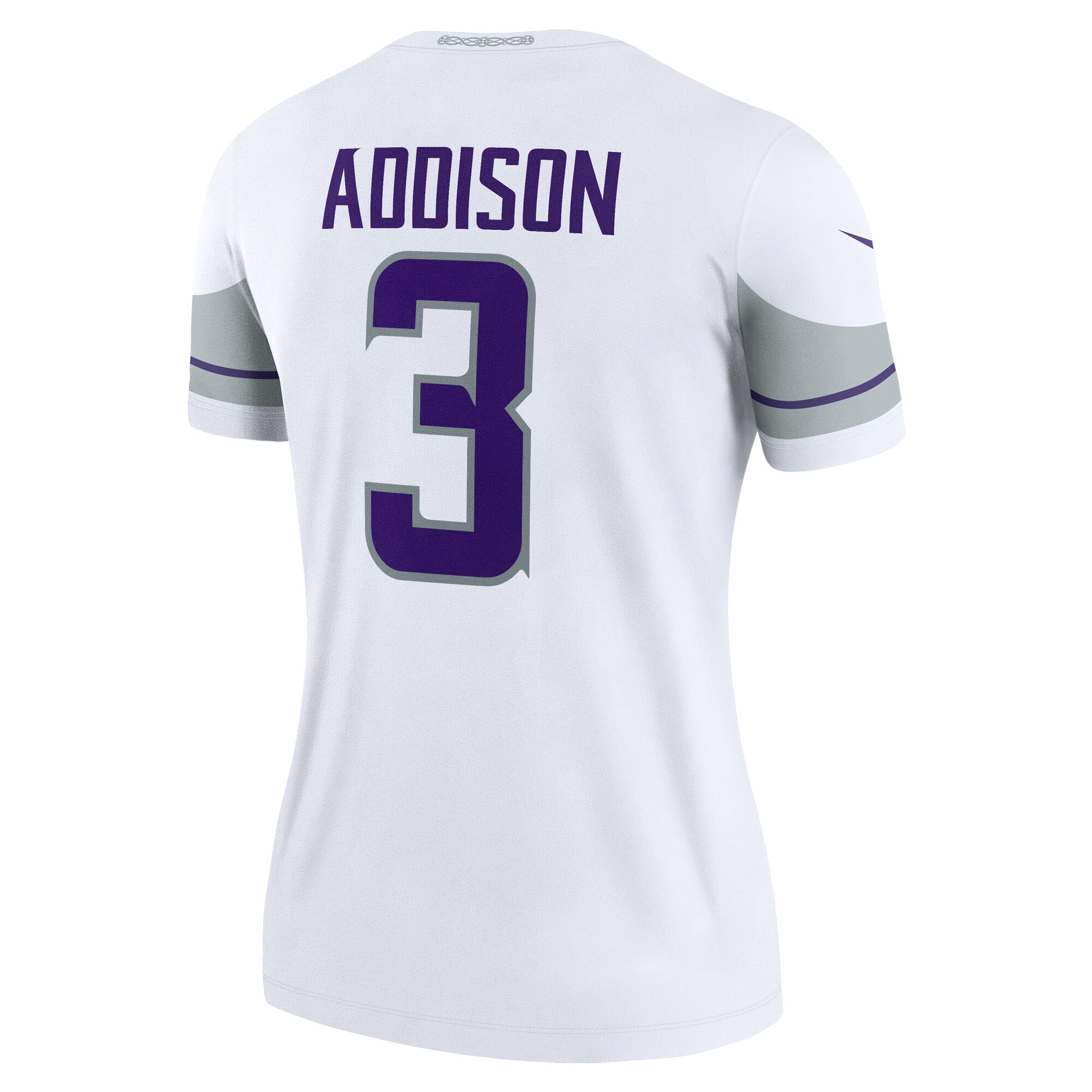 Jordan Addison Minnesota Vikings Nike Women’s Alternate Legend Player Performance Top – White Clowdercats