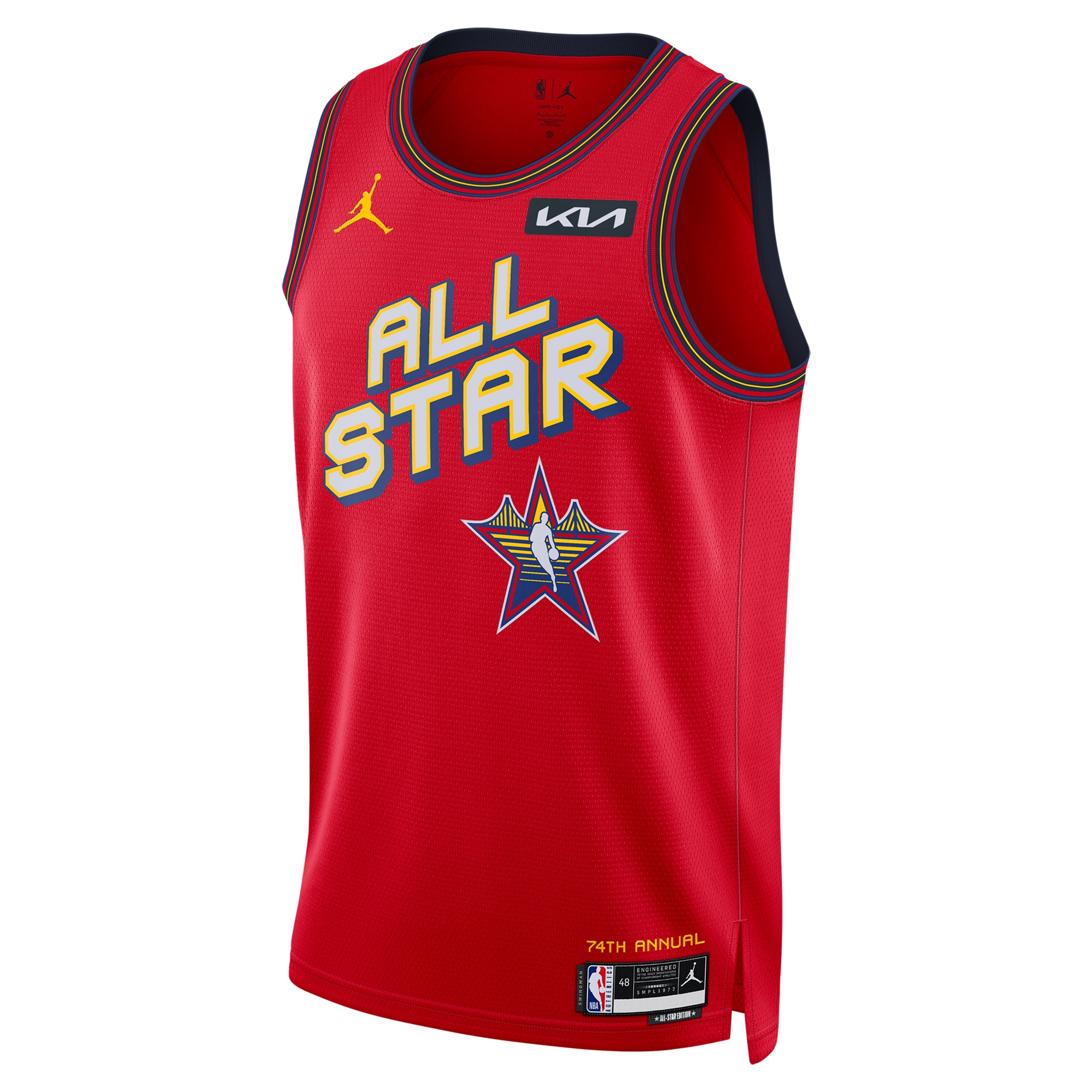 Jordan Brand Unisex 2025 NBA All-Star Game Swingman Pick-A-Player Jersey – Red Clowdercats