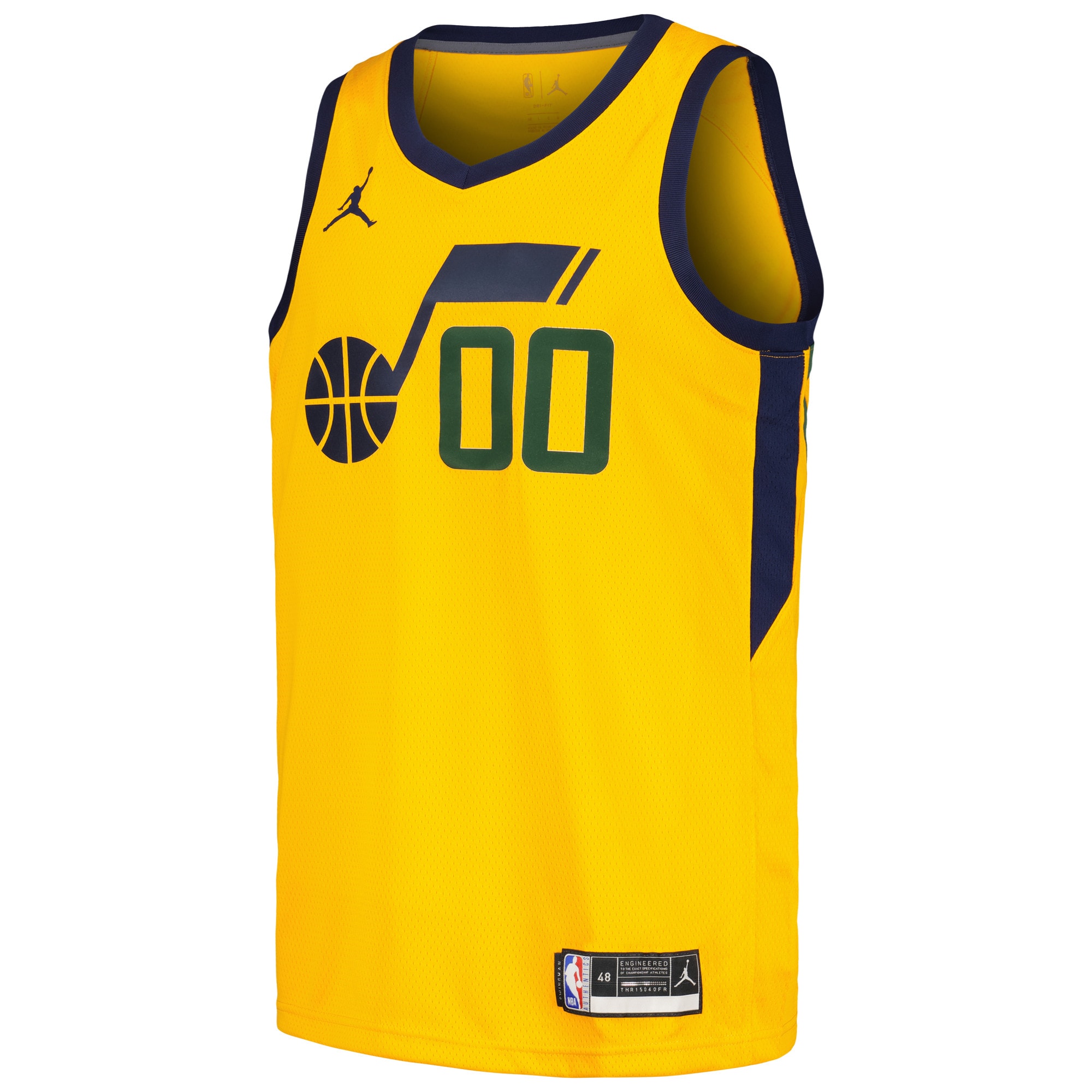 Jordan Clarkson Utah Jazz Jordan Brand Swingman Player Jersey – Statement Edition – Yellow Clowdercats