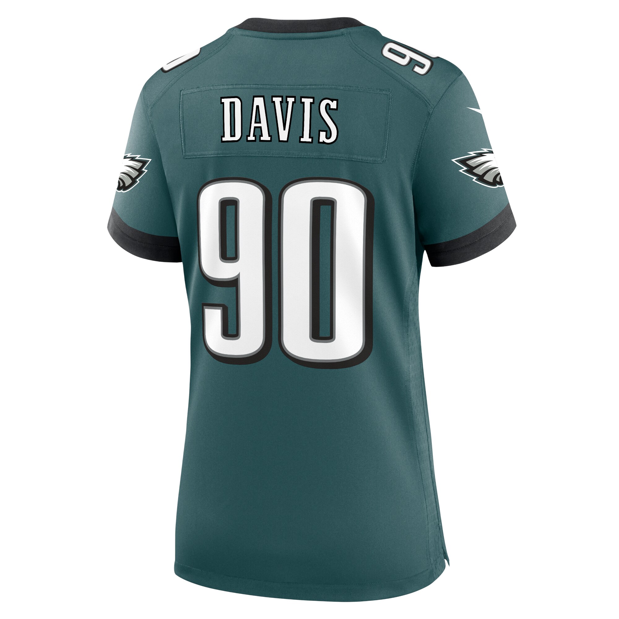 Jordan Davis Philadelphia Eagles Nike Women’s Team Game Jersey – Midnight Green Clowdercats