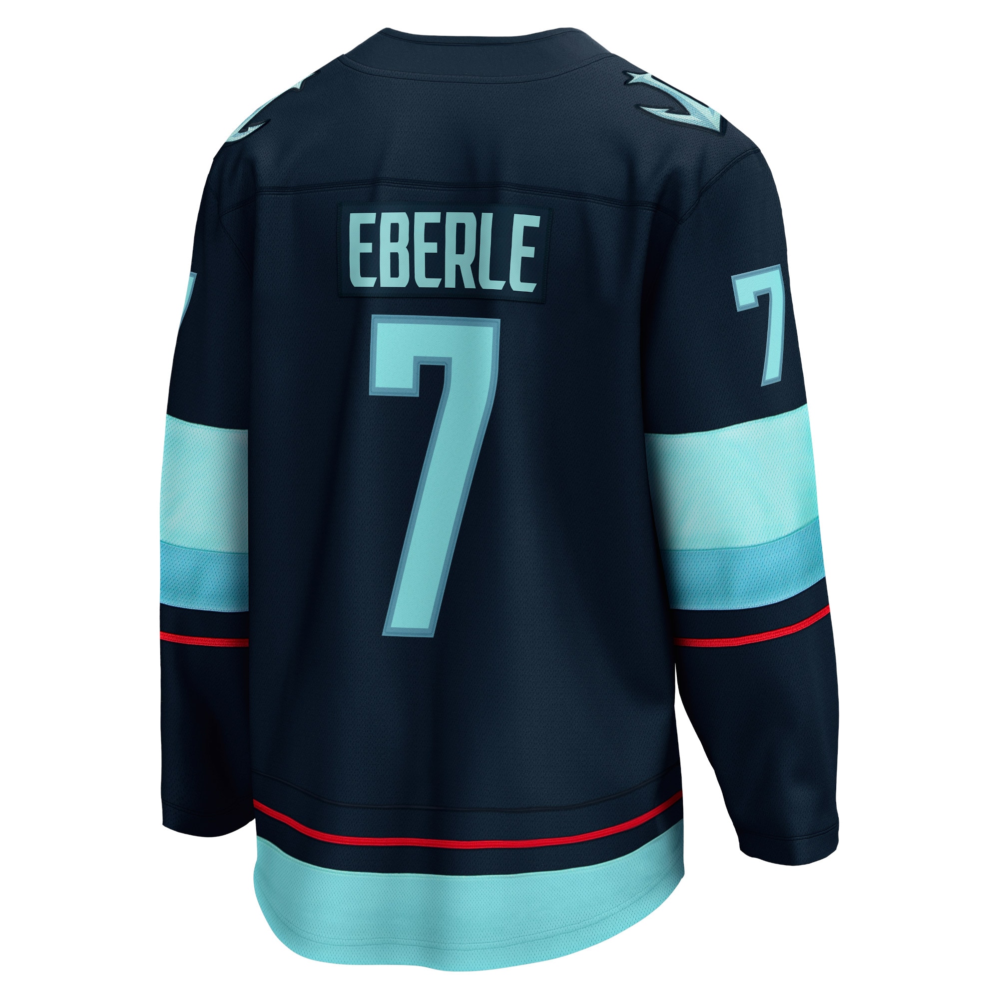 Jordan Eberle Seattle Kraken Fanatics Home Breakaway Player Jersey – Navy Clowdercats
