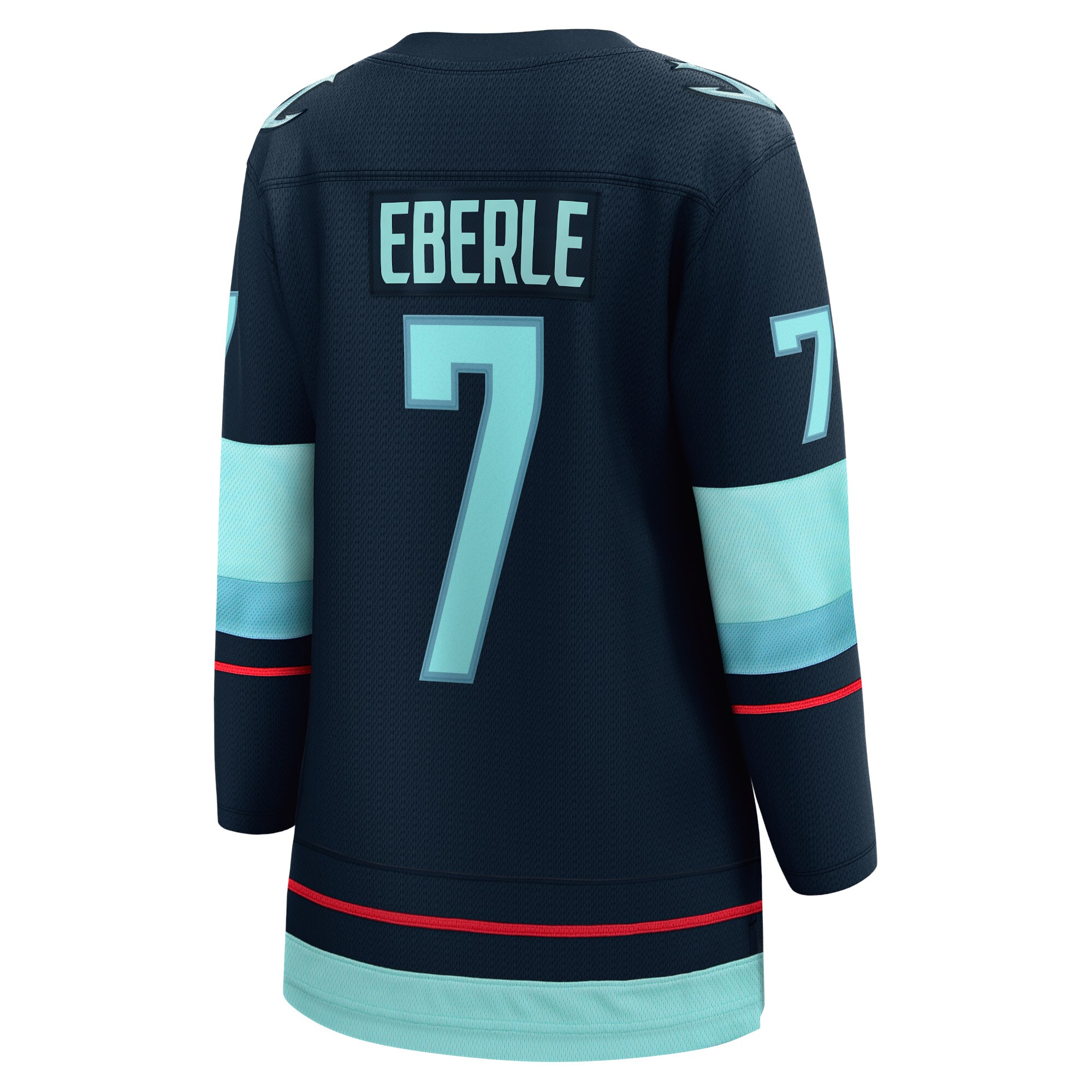 Jordan Eberle Seattle Kraken Fanatics Women’s Home Breakaway Player Jersey – Navy Clowdercats