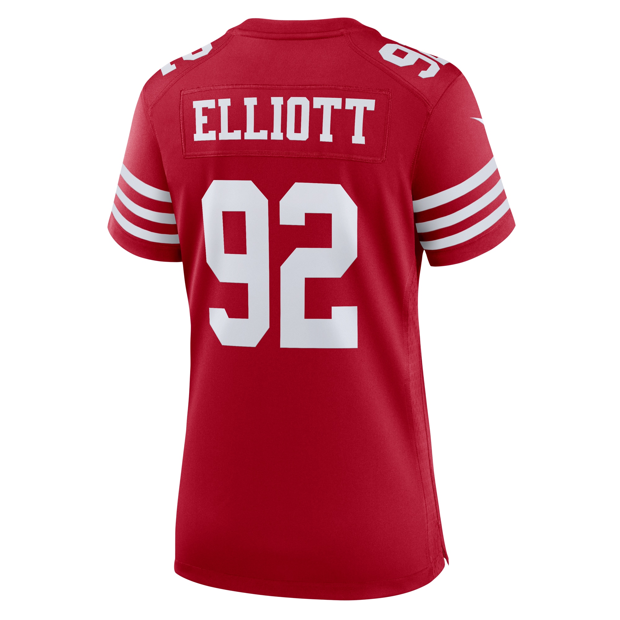 Jordan Elliott San Francisco 49ers Nike Women’s Team Game Jersey – Scarlet Clowdercats