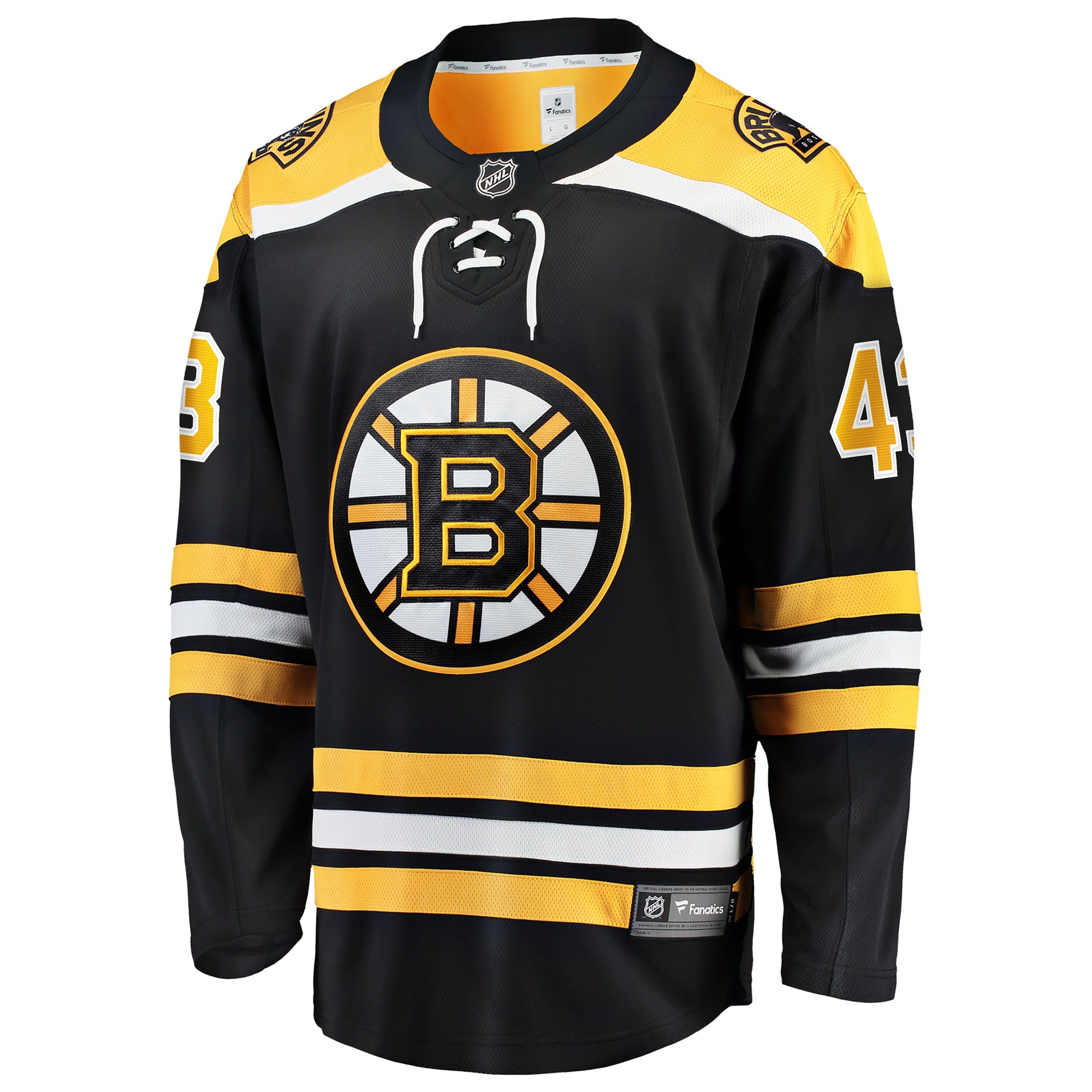 Jordan Harris Boston Bruins Fanatics Home Breakaway Jersey – Black Clowdercats