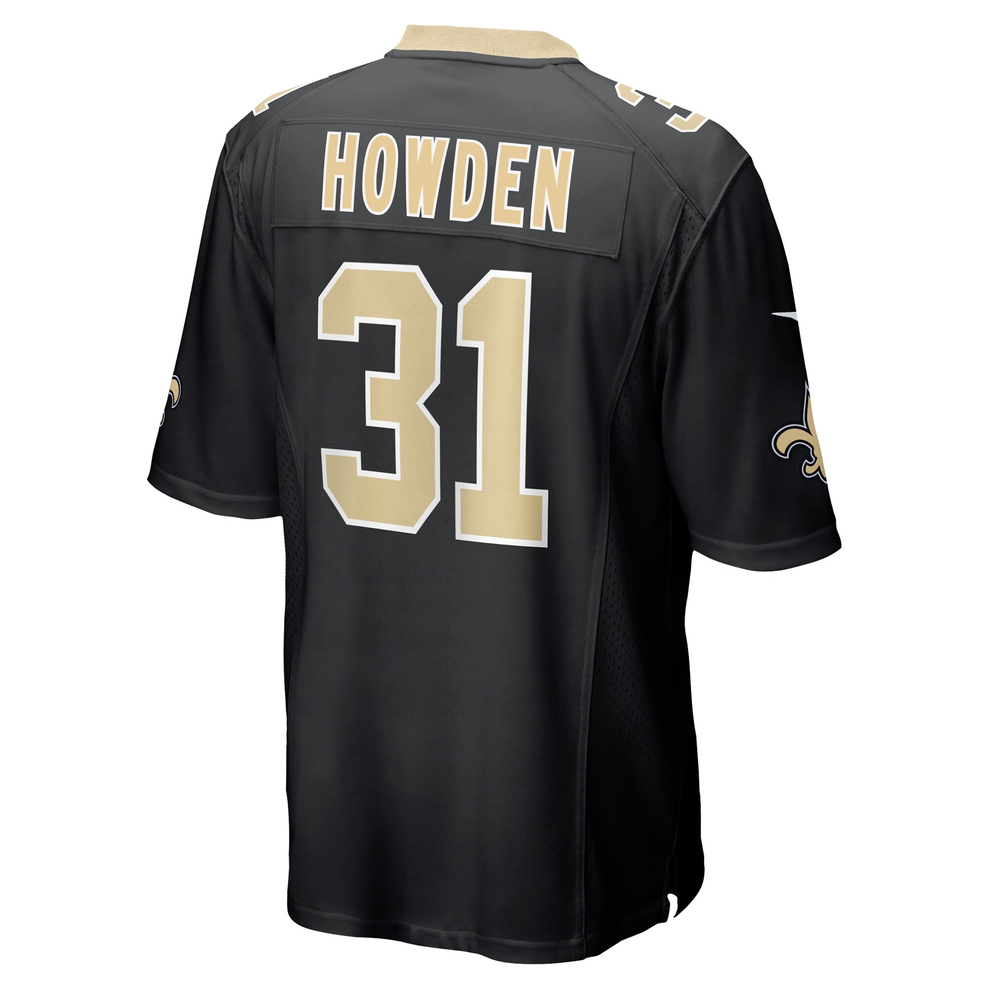 Jordan Howden New Orleans Saints Nike Team Game Jersey – Black Clowdercats