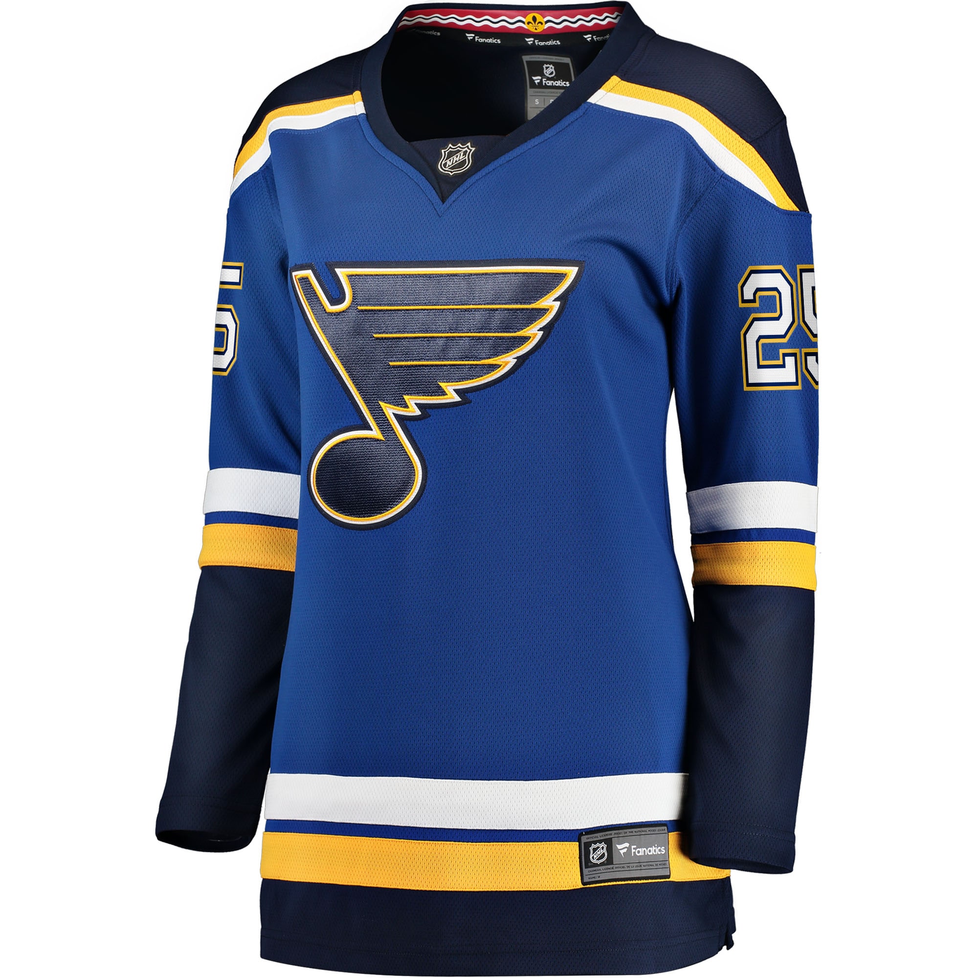 Jordan Kyrou St. Louis Blues Fanatics Women’s Home Breakaway Player Jersey – Blue Clowdercats