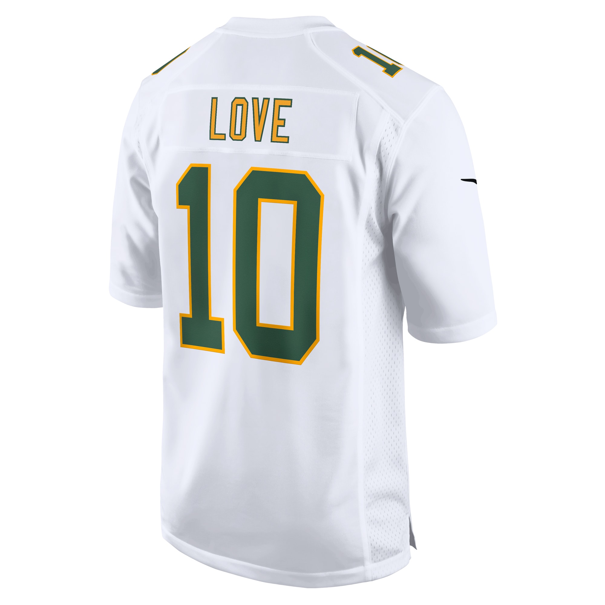 Jordan Love Green Bay Packers Nike Fashion Game Jersey – White Clowdercats
