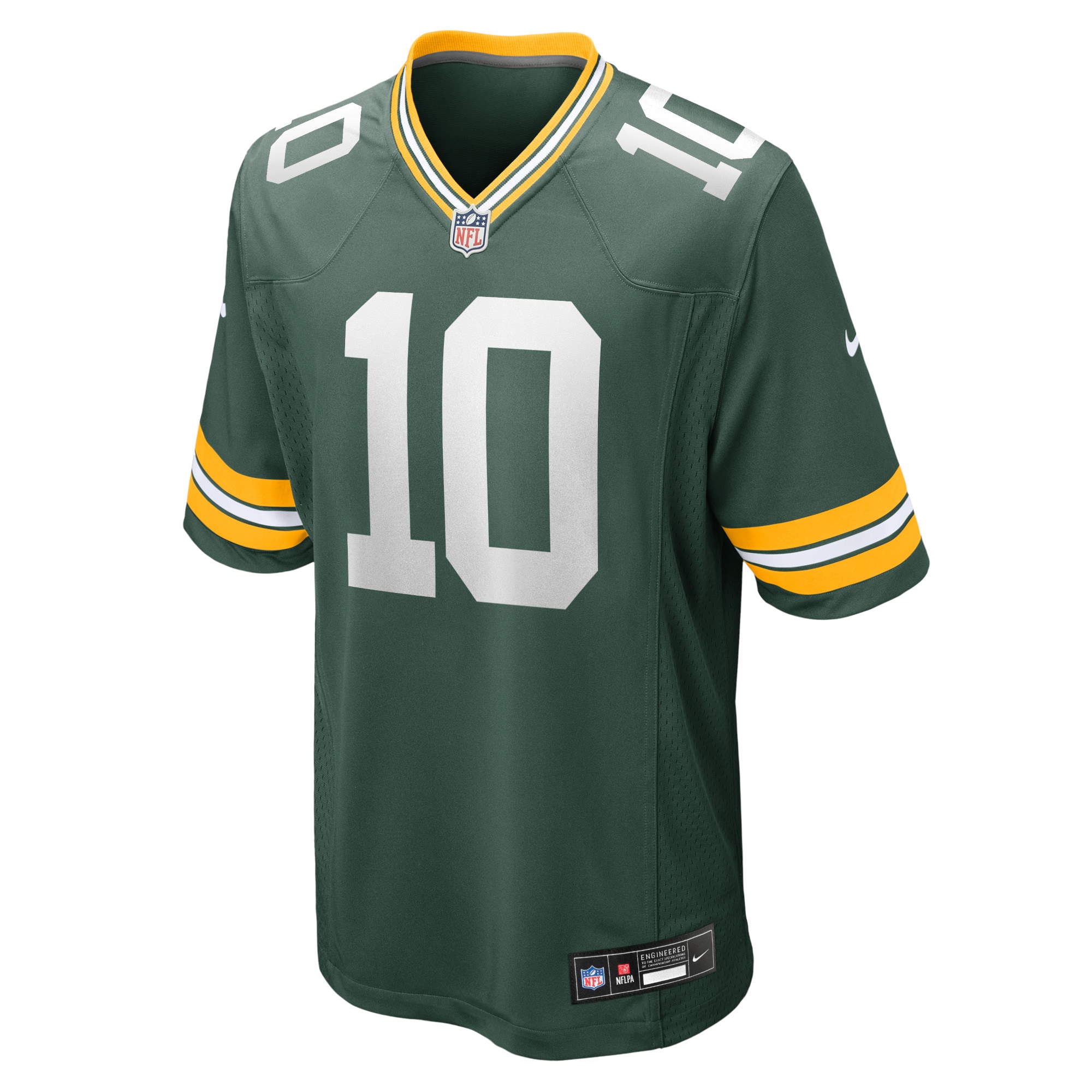 Jordan Love Green Bay Packers Nike Player Game Jersey – Green Clowdercats