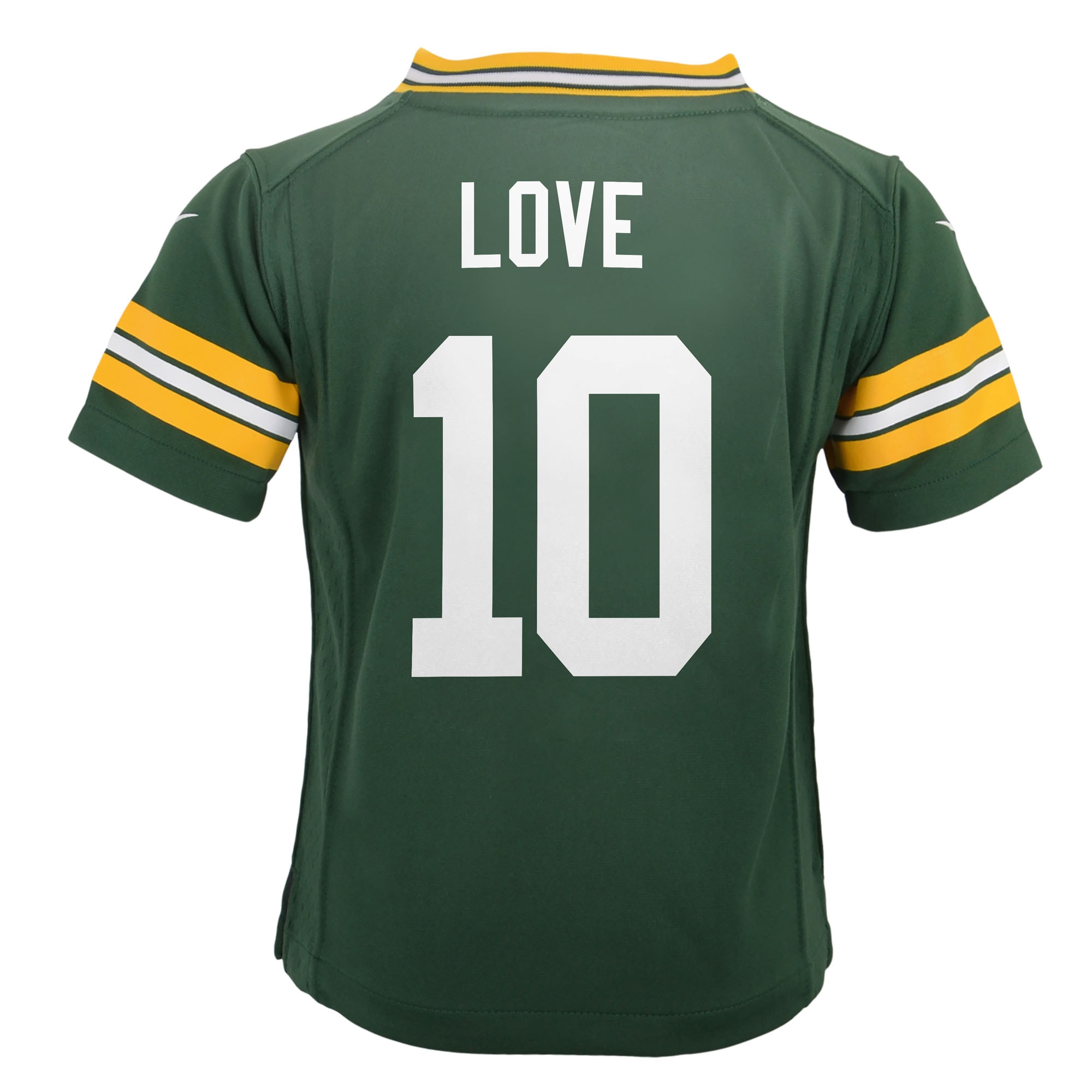 Jordan Love Green Bay Packers Nike Preschool Team Player Game Jersey – Green Clowdercats