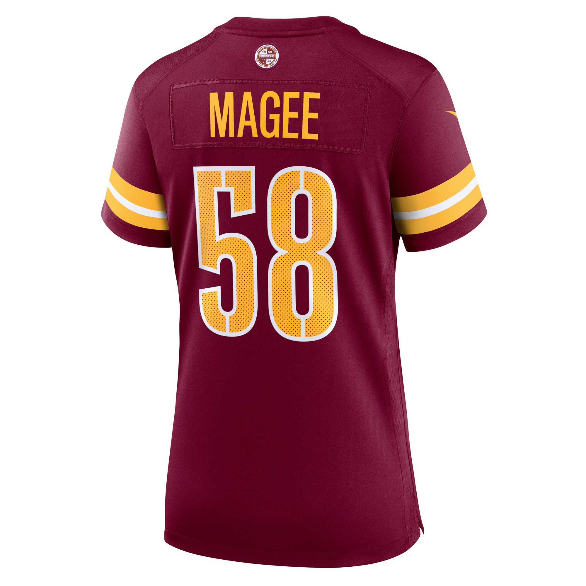 Jordan Magee Washington Commanders Nike Women’s Team Game Jersey – Burgundy Clowdercats