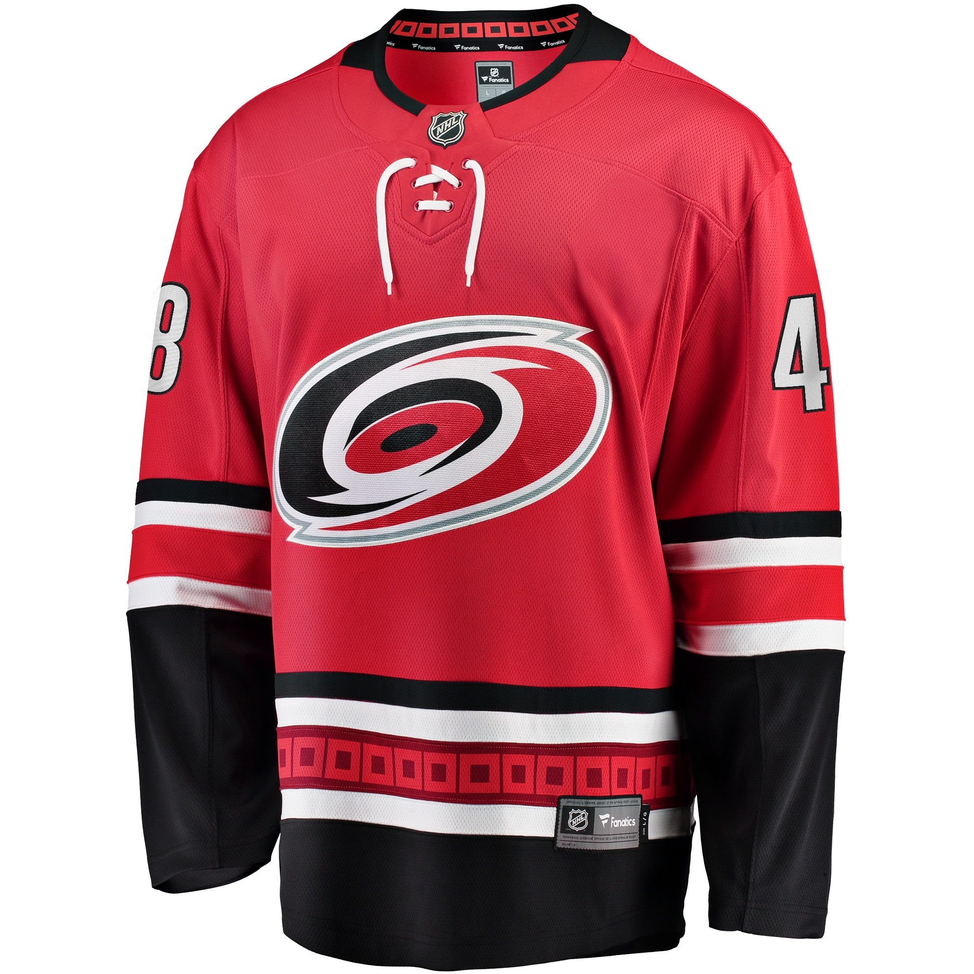 Jordan Martinook Carolina Hurricanes Fanatics Alternate Breakaway Player Jersey – Red Clowdercats