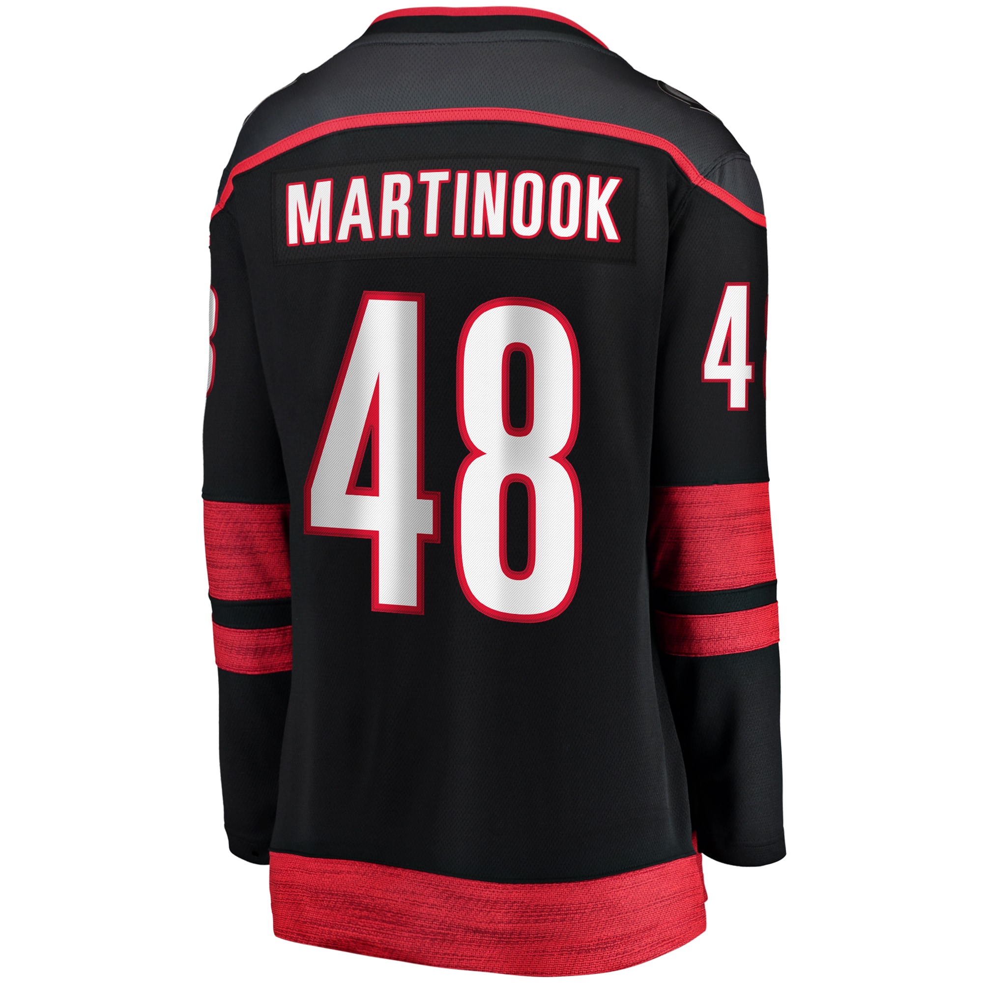 Jordan Martinook Carolina Hurricanes Fanatics Women’s Home Breakaway Player Jersey – Black Clowdercats