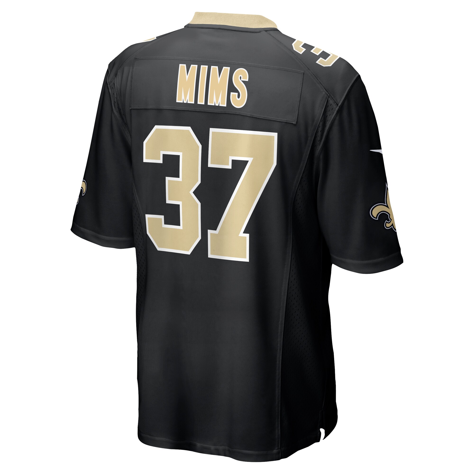 Jordan Mims New Orleans Saints Nike Team Game Jersey – Black Clowdercats