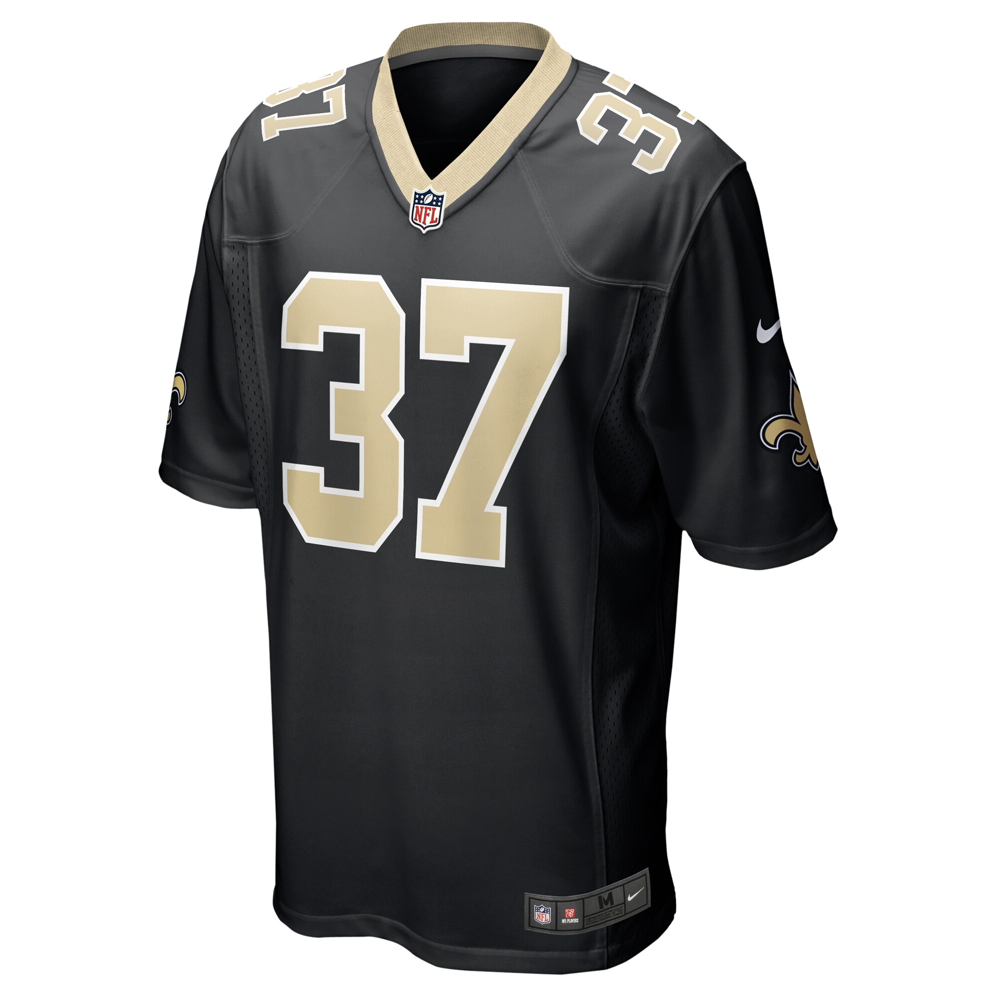 Jordan Mims New Orleans Saints Nike Team Game Jersey – Black Clowdercats