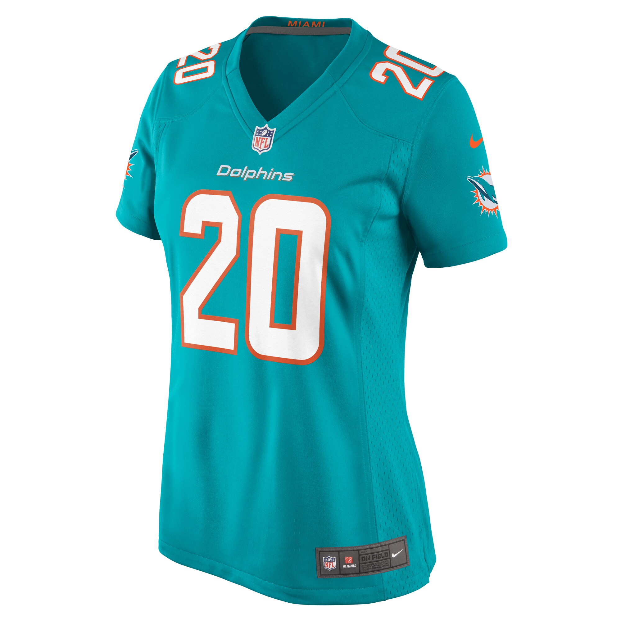 Jordyn Brooks Miami Dolphins Nike Women’s Game Jersey – Aqua Clowdercats