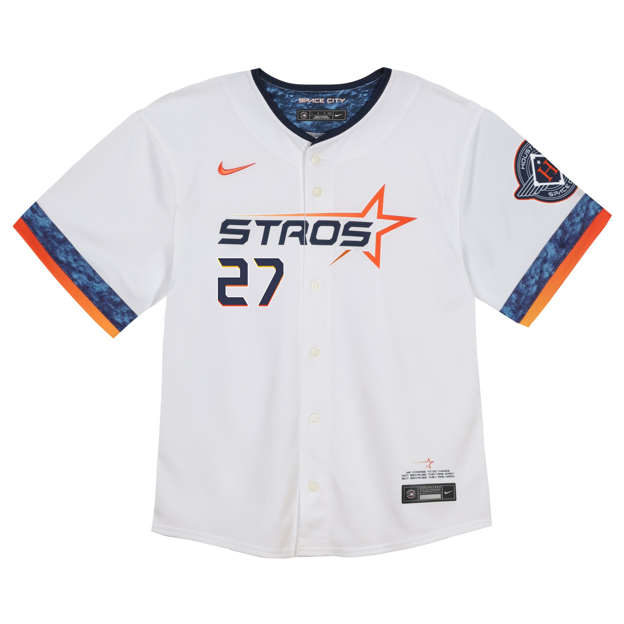 Jose Altuve Houston Astros Nike Toddler City Connect 2025 Limited Jersey – White