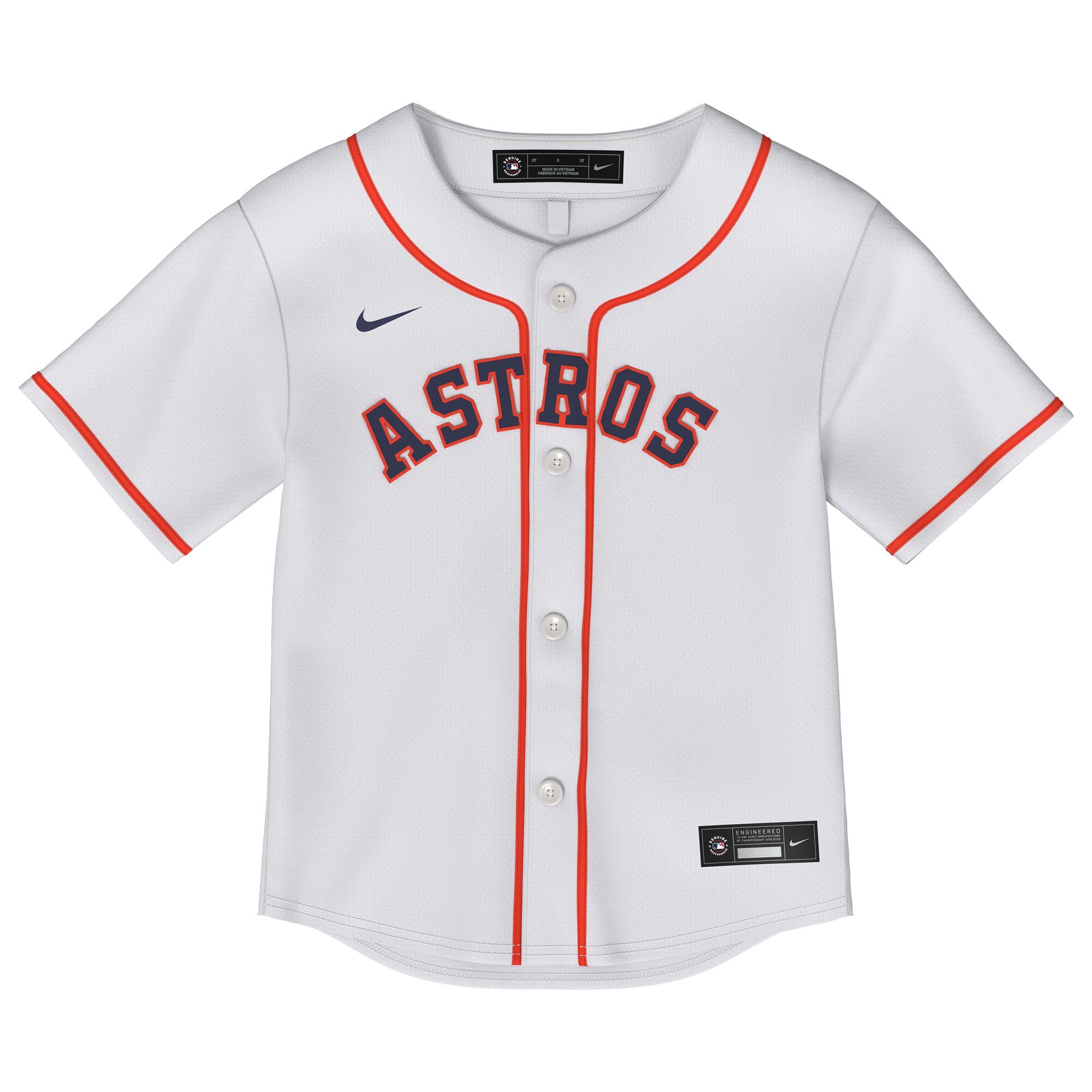 Jose Altuve Houston Astros Nike Toddler Home Replica Player Jersey – White