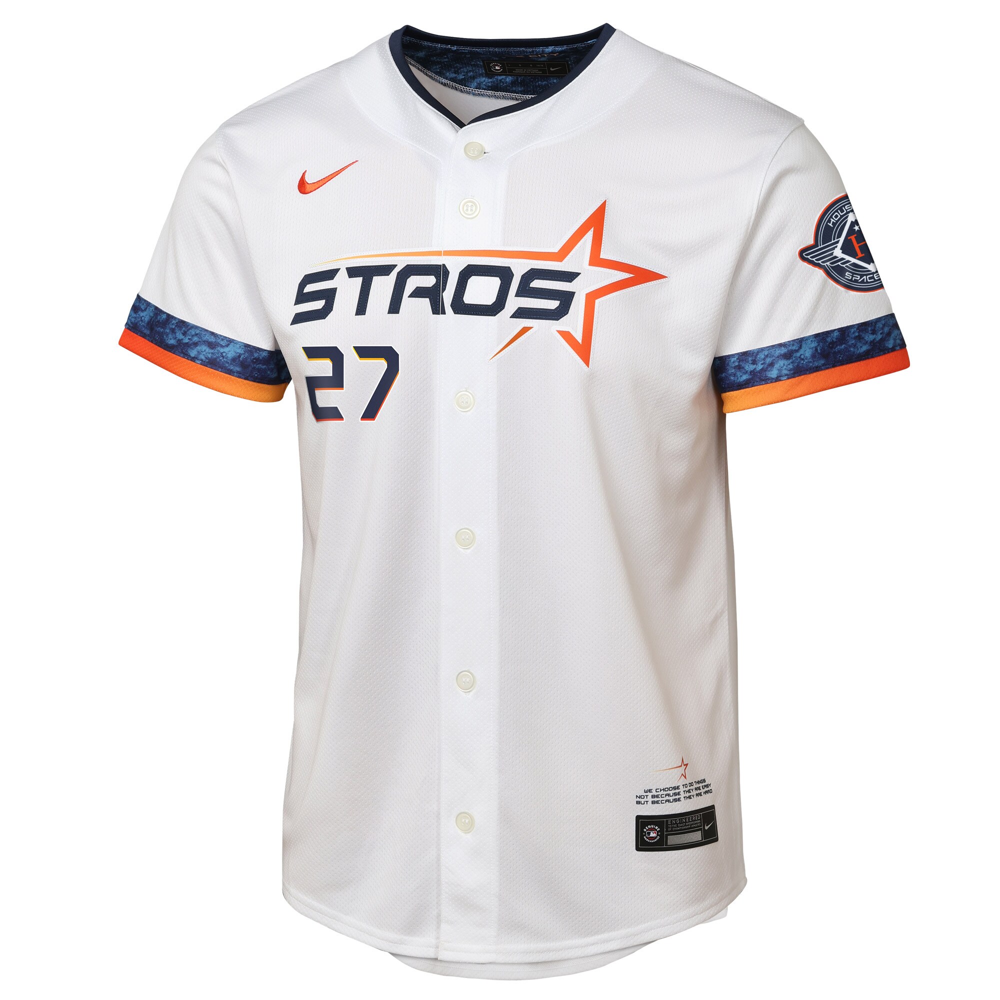 Jose Altuve Houston Astros Nike Youth 2025 City Connect Limited Player Jersey – White