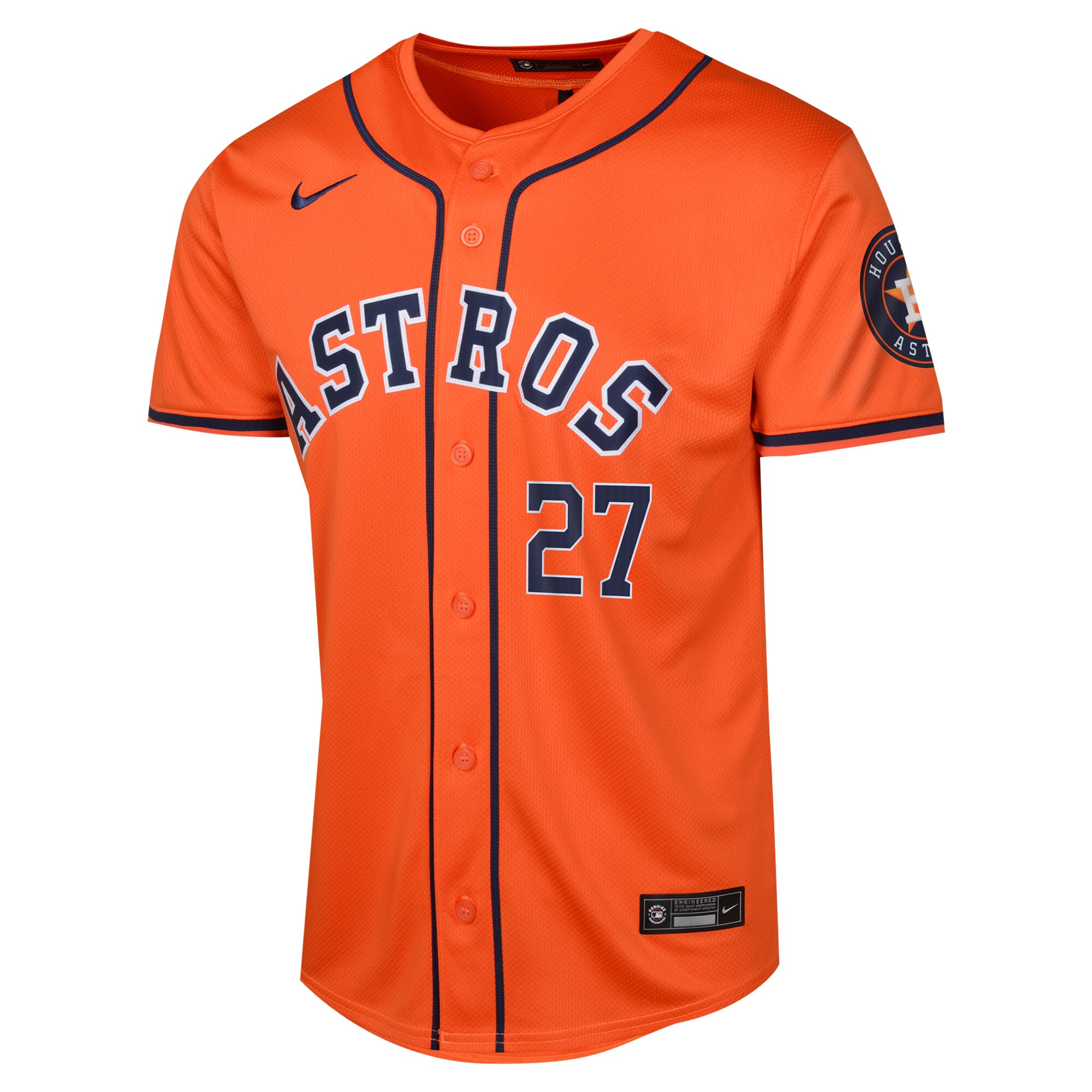 Jose Altuve Houston Astros Nike Youth Alternate Limited Player Jersey – Orange